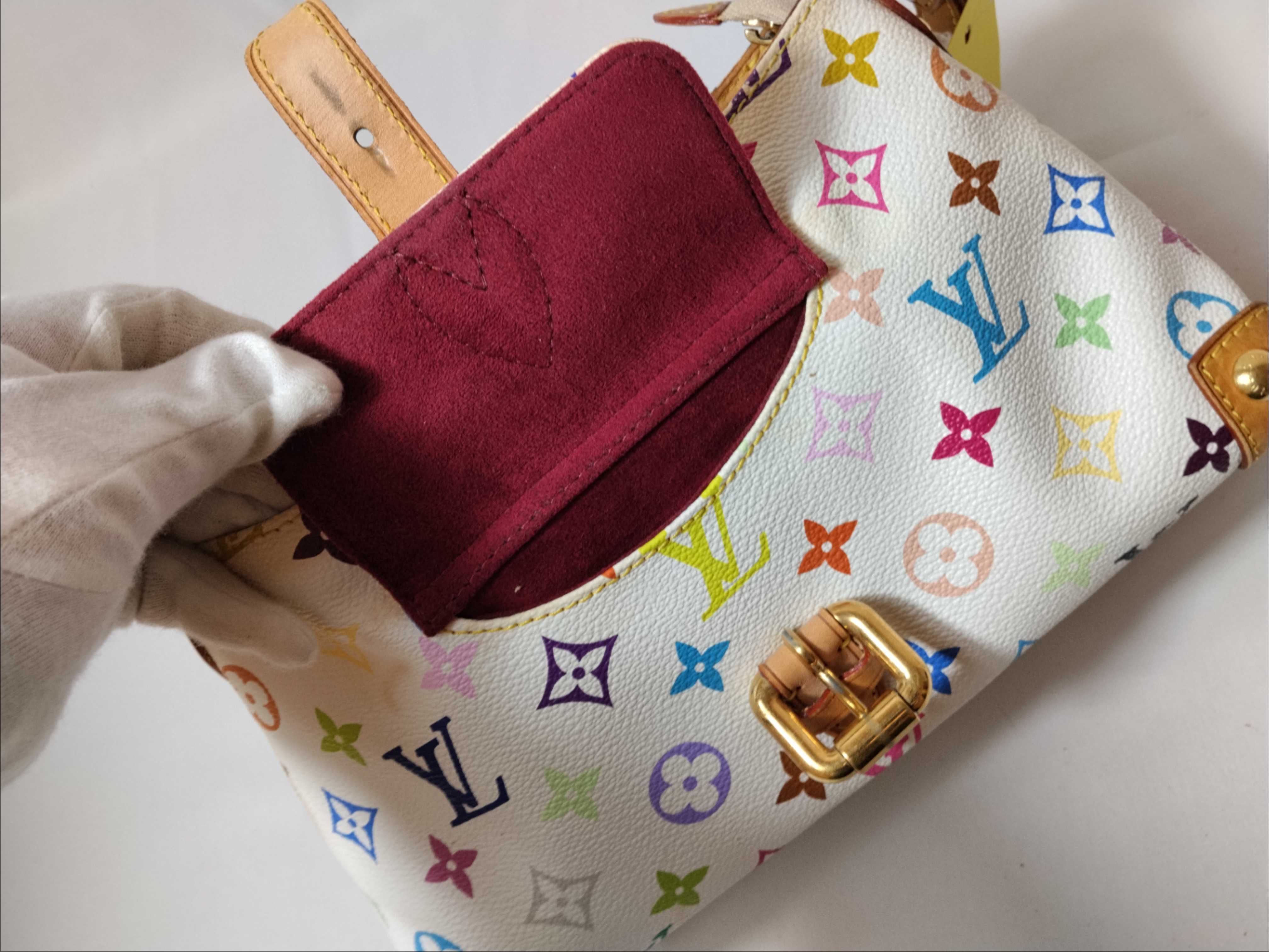 Monogram Multicolor M40098 Eliza Blanc Handbag — view 14