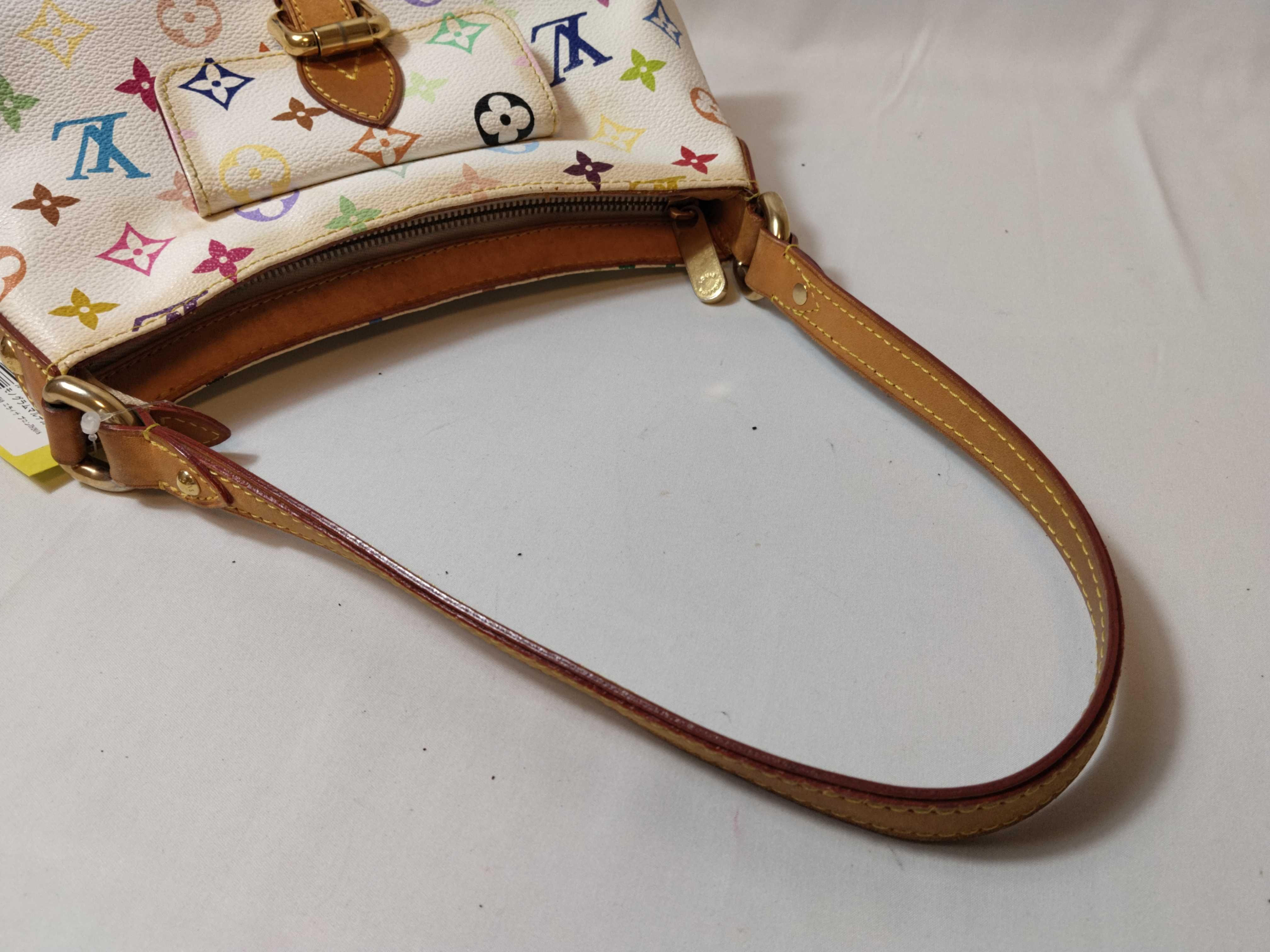 Monogram Multicolor M40098 Eliza Blanc Handbag — view 3