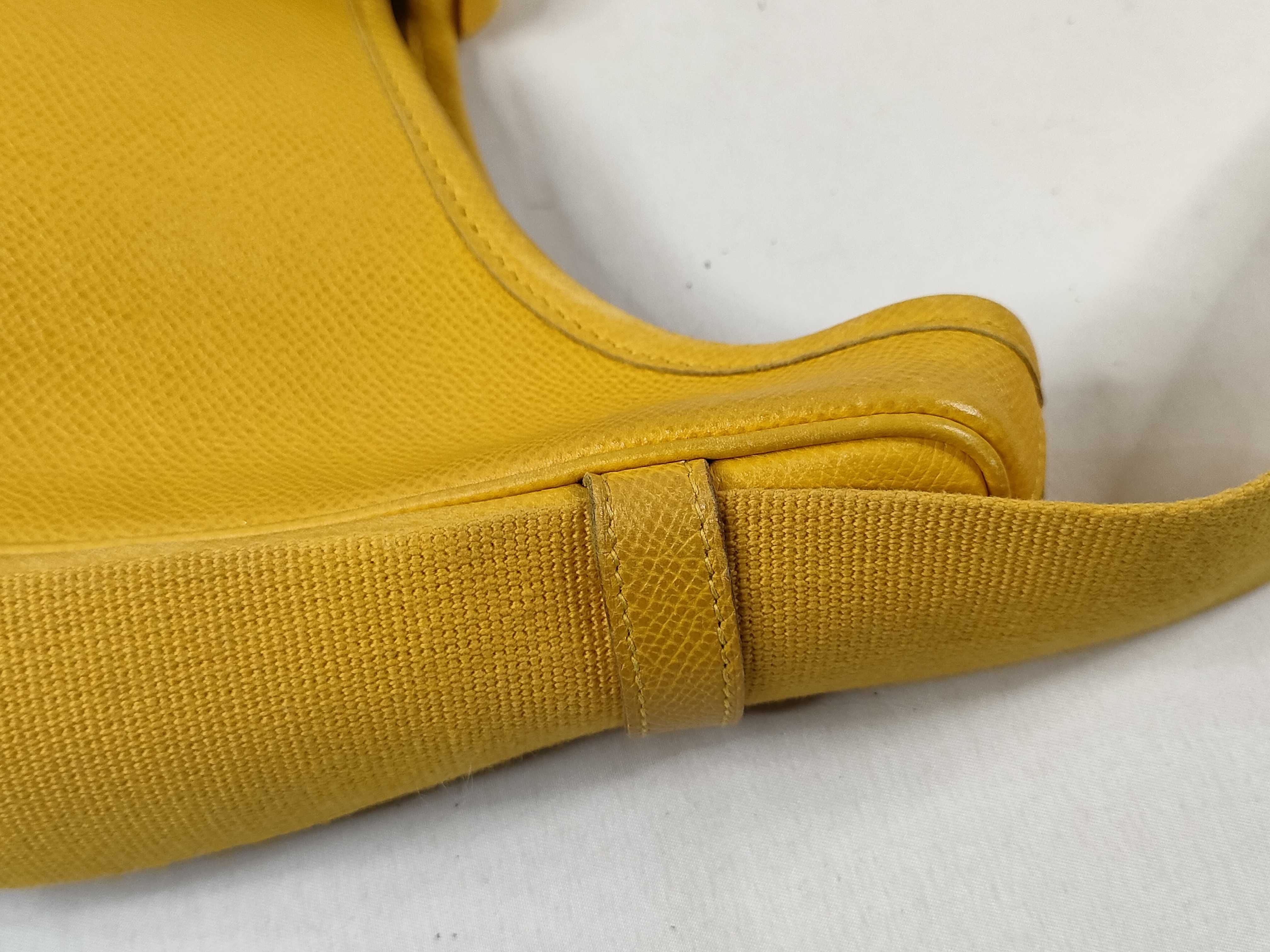 (Hermes) Saco Yellow Tote Bag — view 5