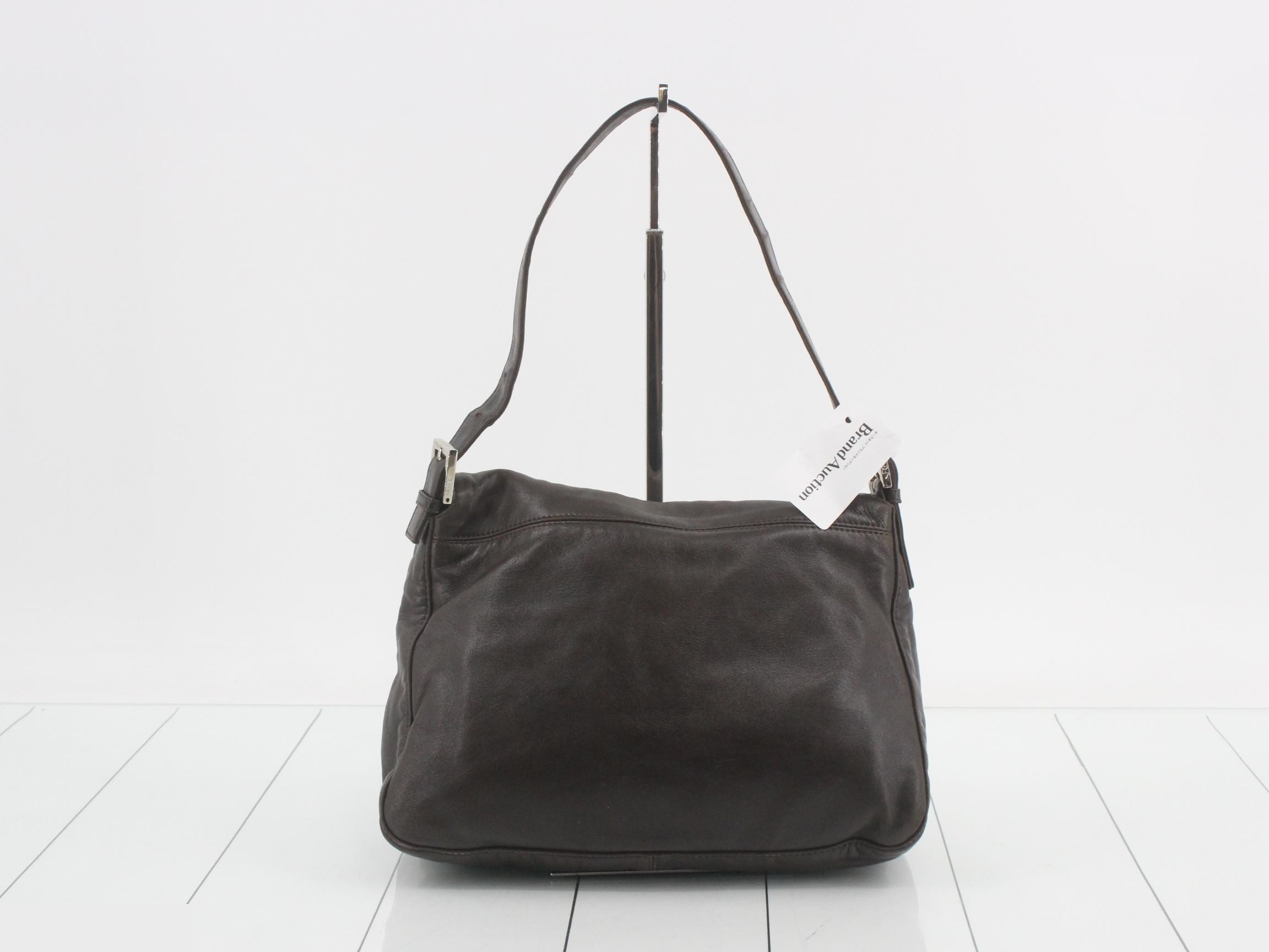 Mamma Baguette Leather One-Shoulder Bag — view 2