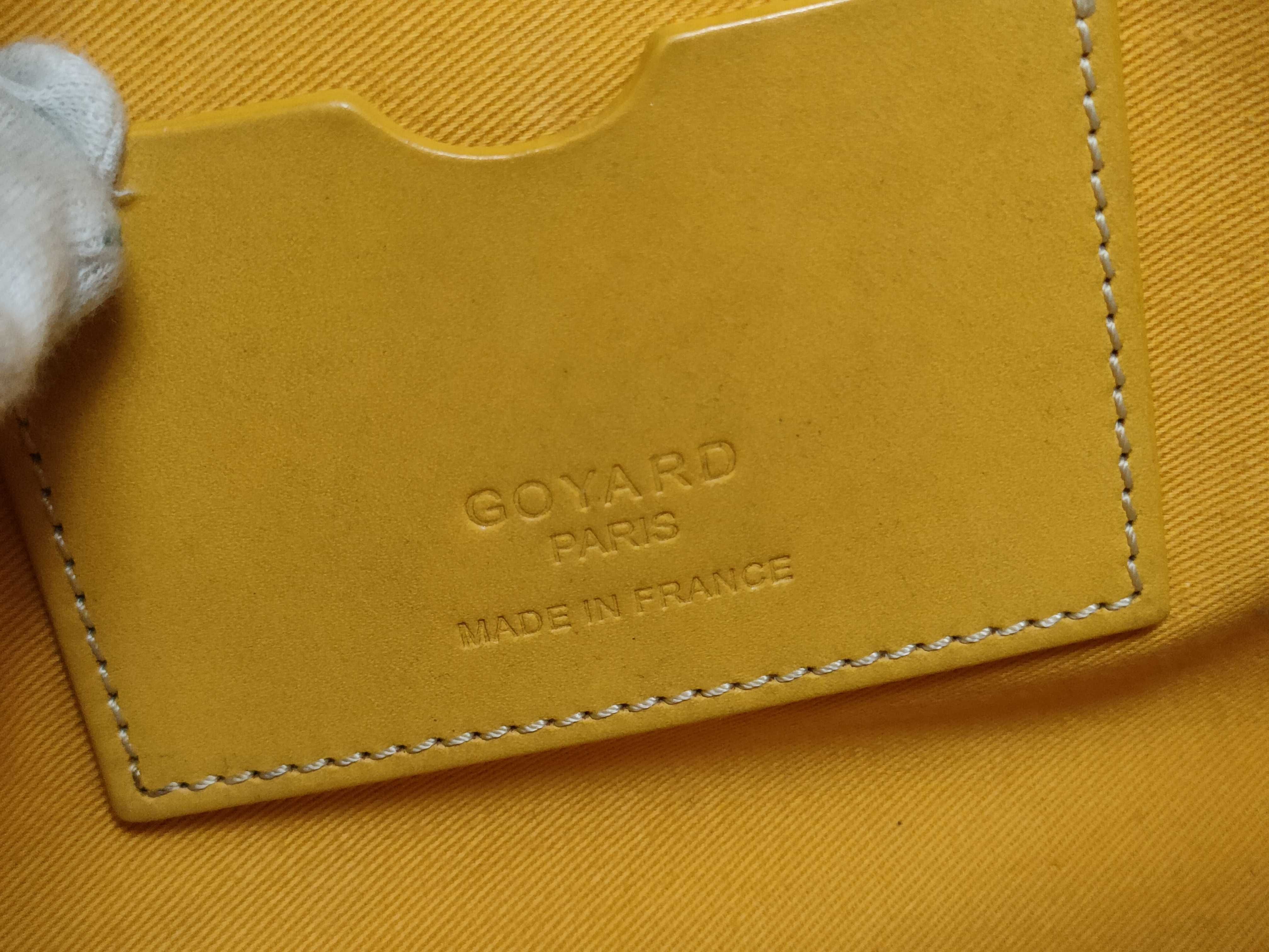 Saint Martin PVC x Leather Yellow Handbag — view 10