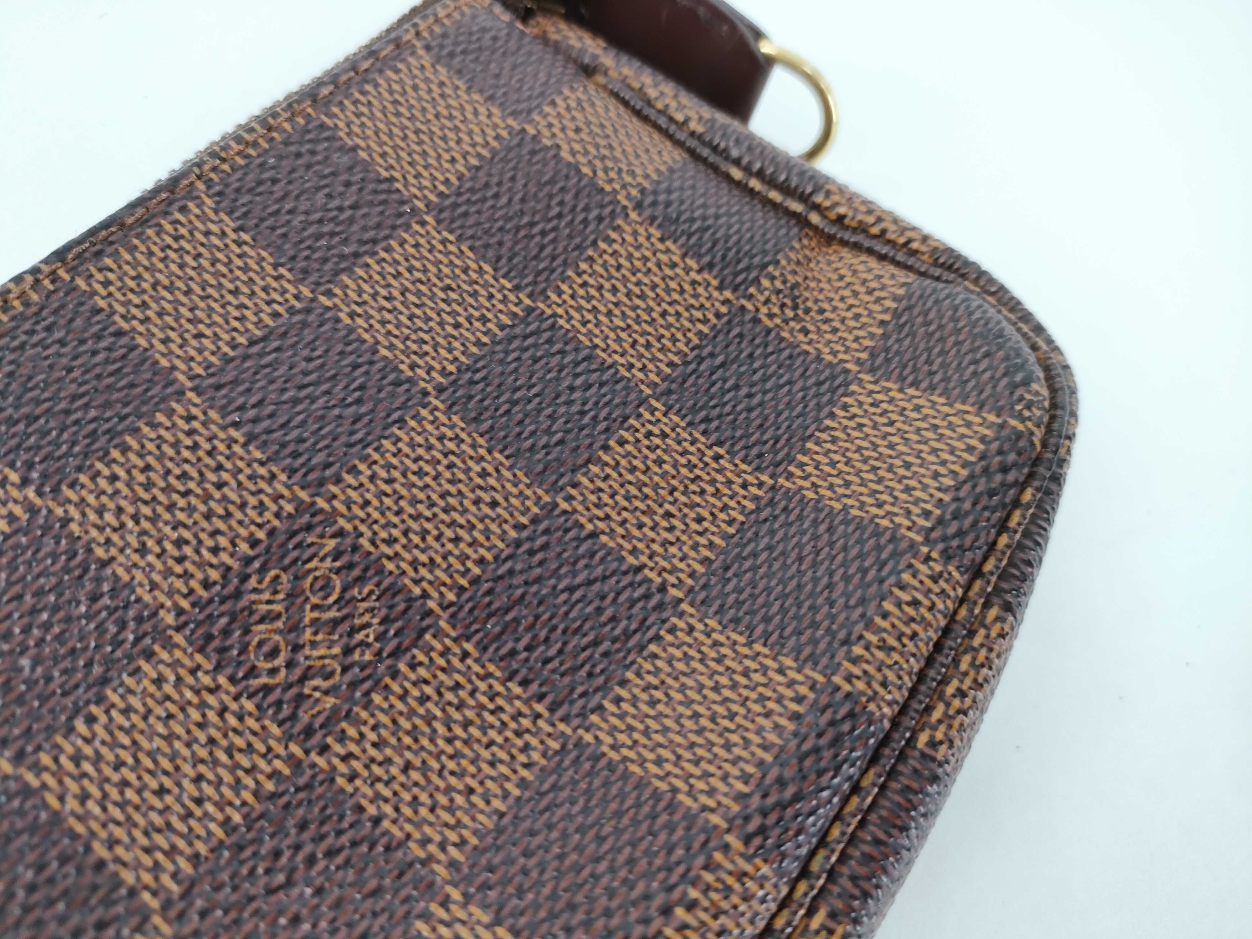 Damier Louis Vuitton Damier Mini Pochette Accessoires Pouch — view 12