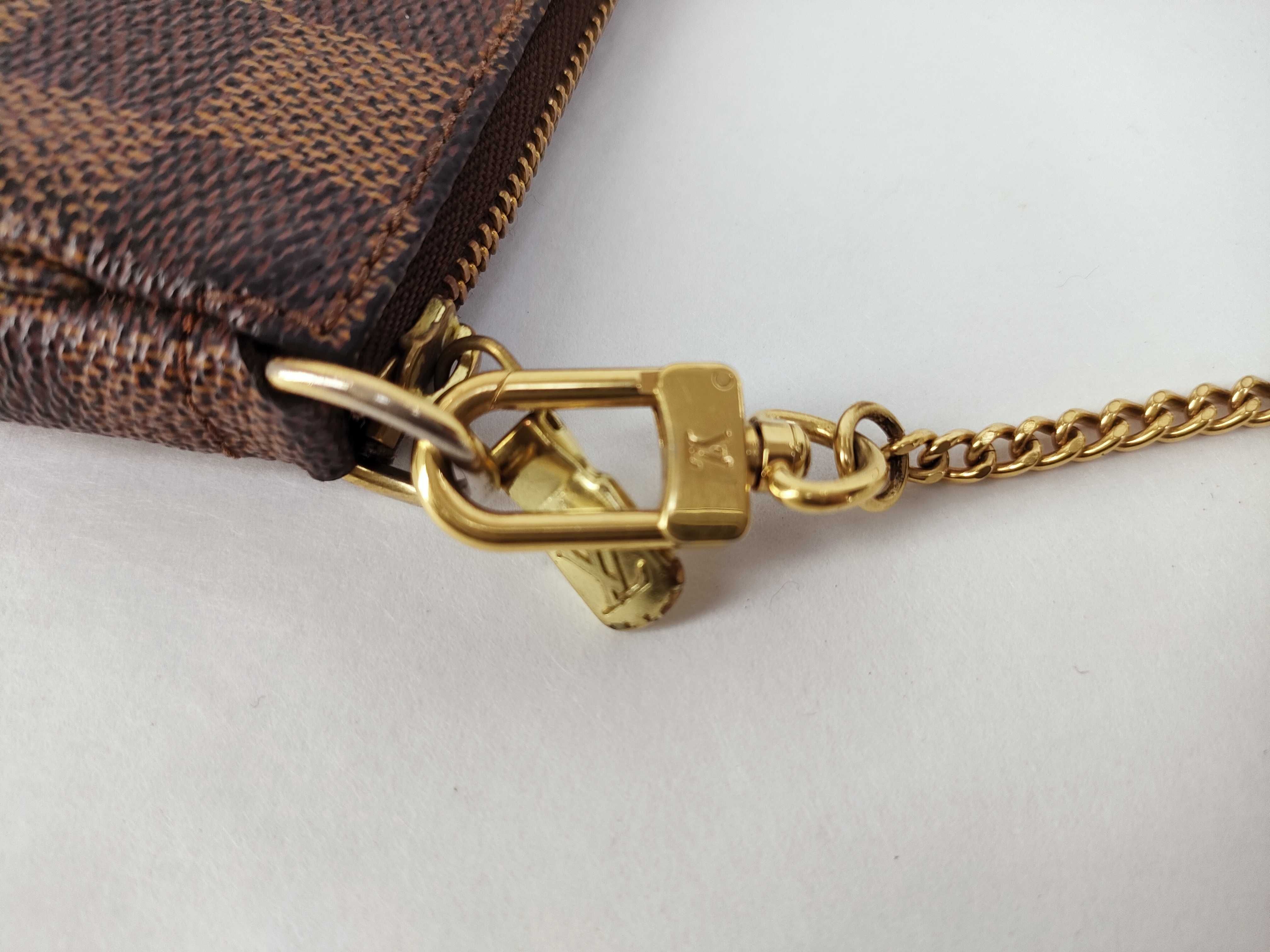 Damier Louis Vuitton Damier Mini Pochette Accessoires Pouch — view 5