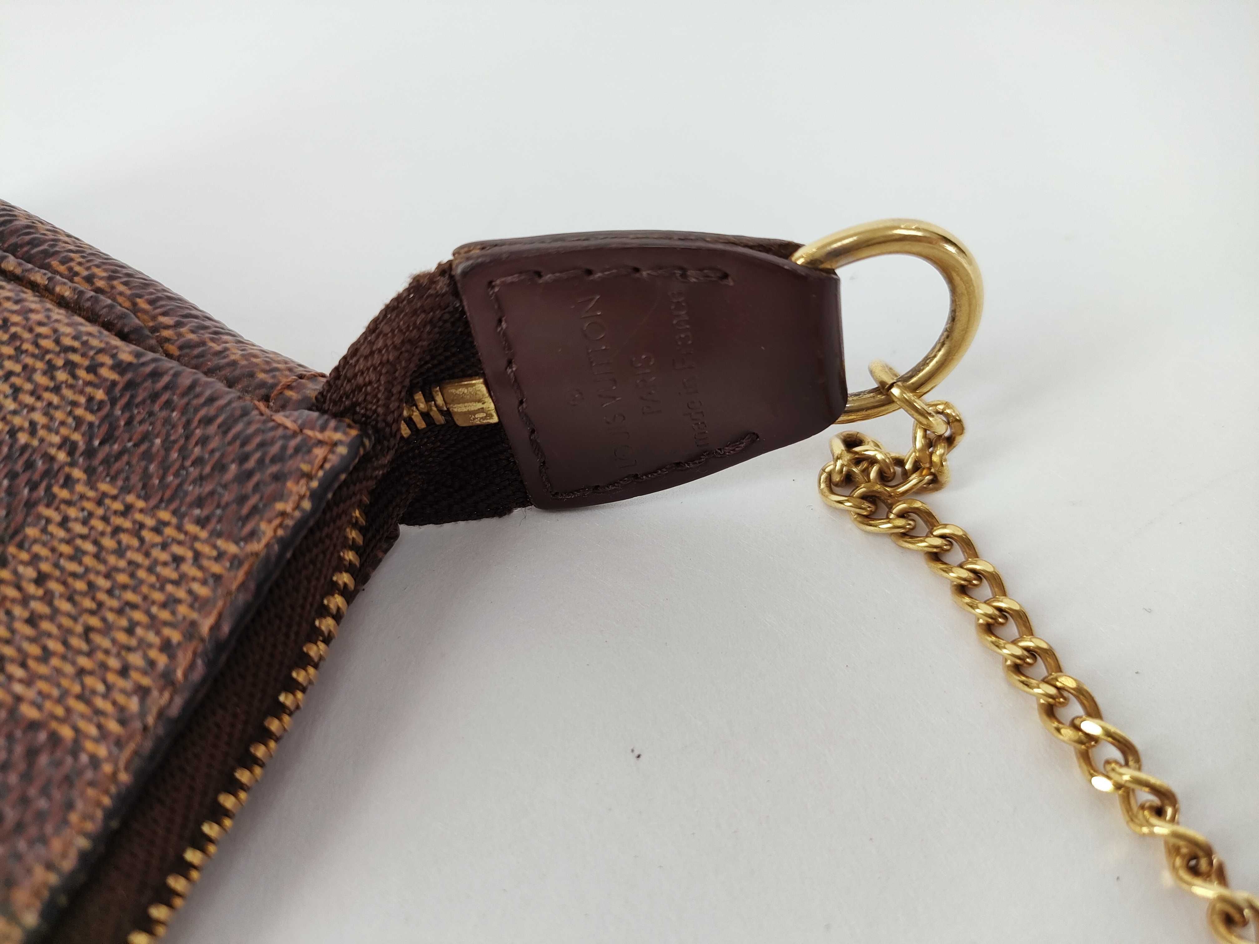 Damier Louis Vuitton Damier Mini Pochette Accessoires Pouch — view 6