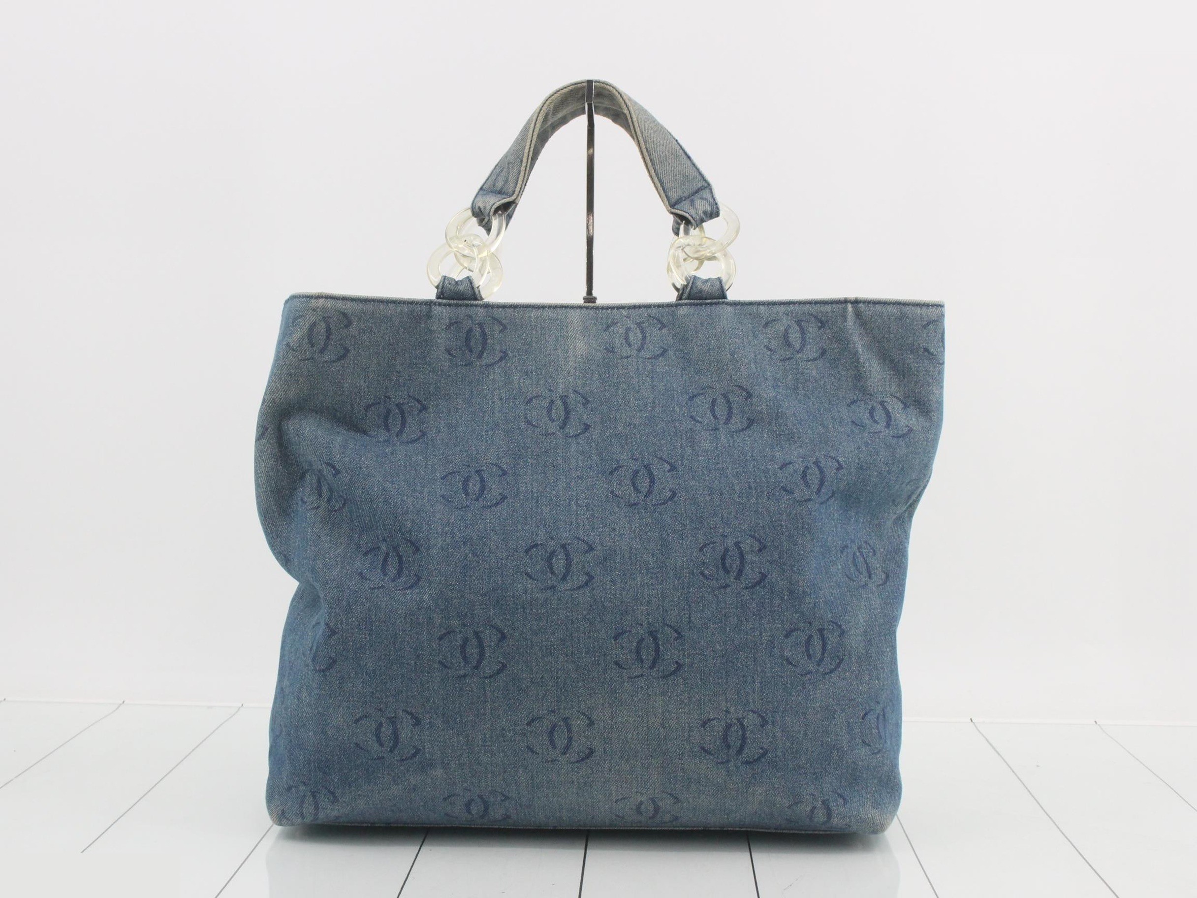 Coco Mark Denim Handbag — view 2