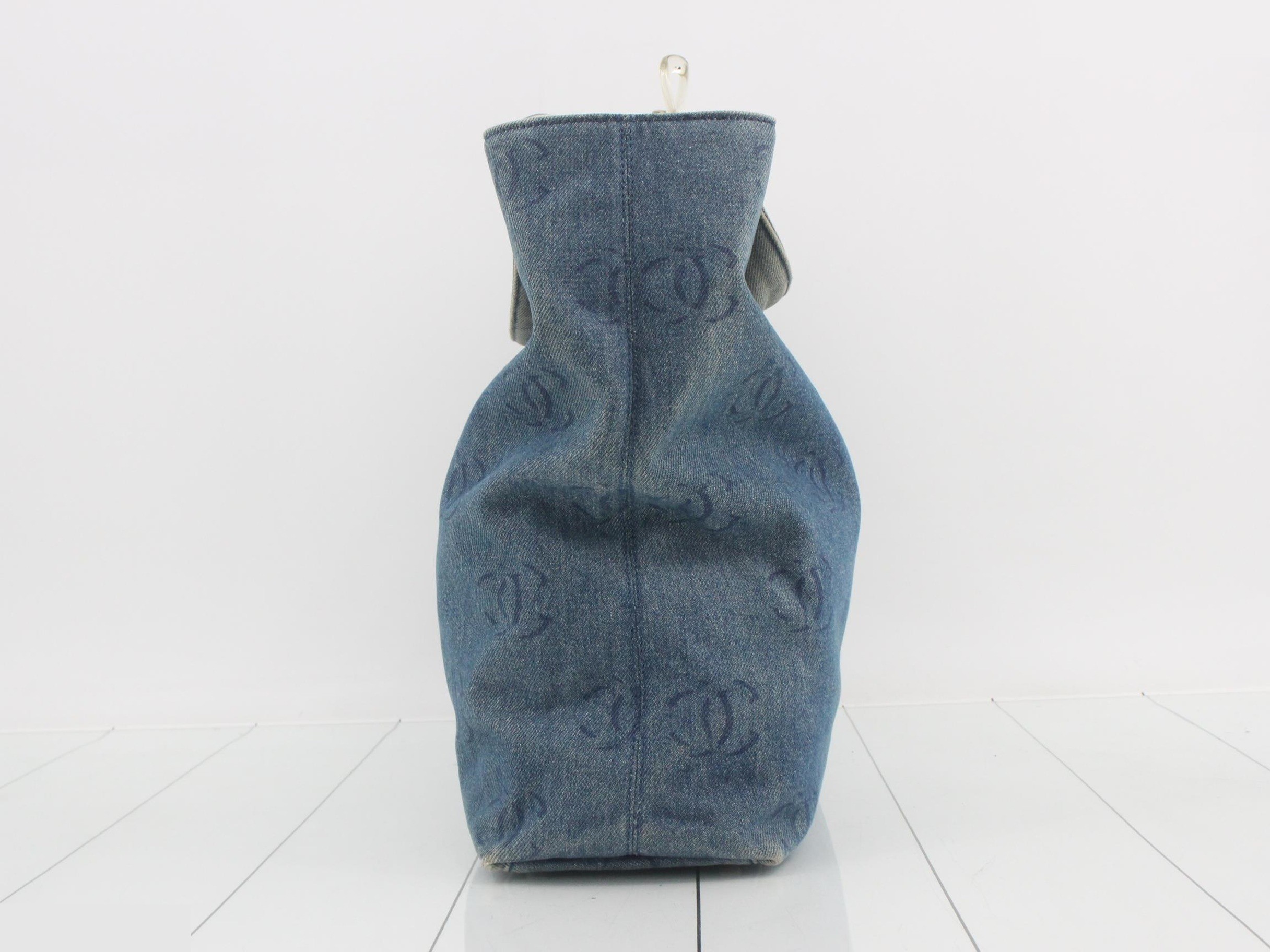 Coco Mark Denim Handbag — view 3