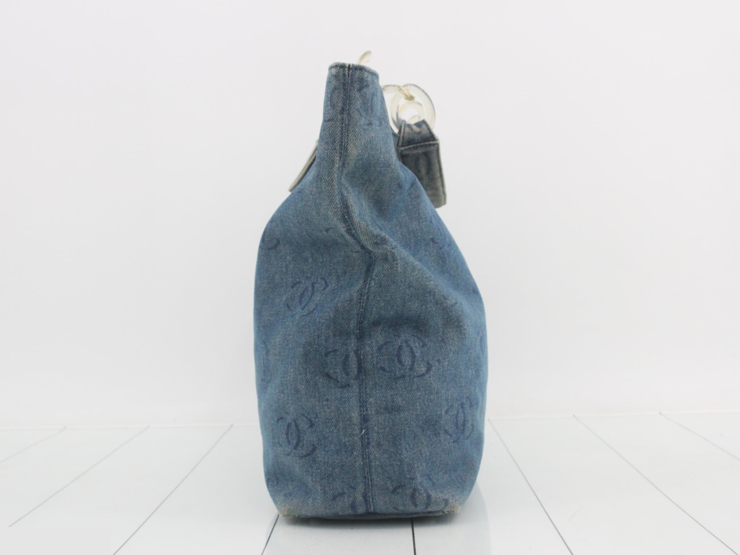 Coco Mark Denim Handbag — view 4