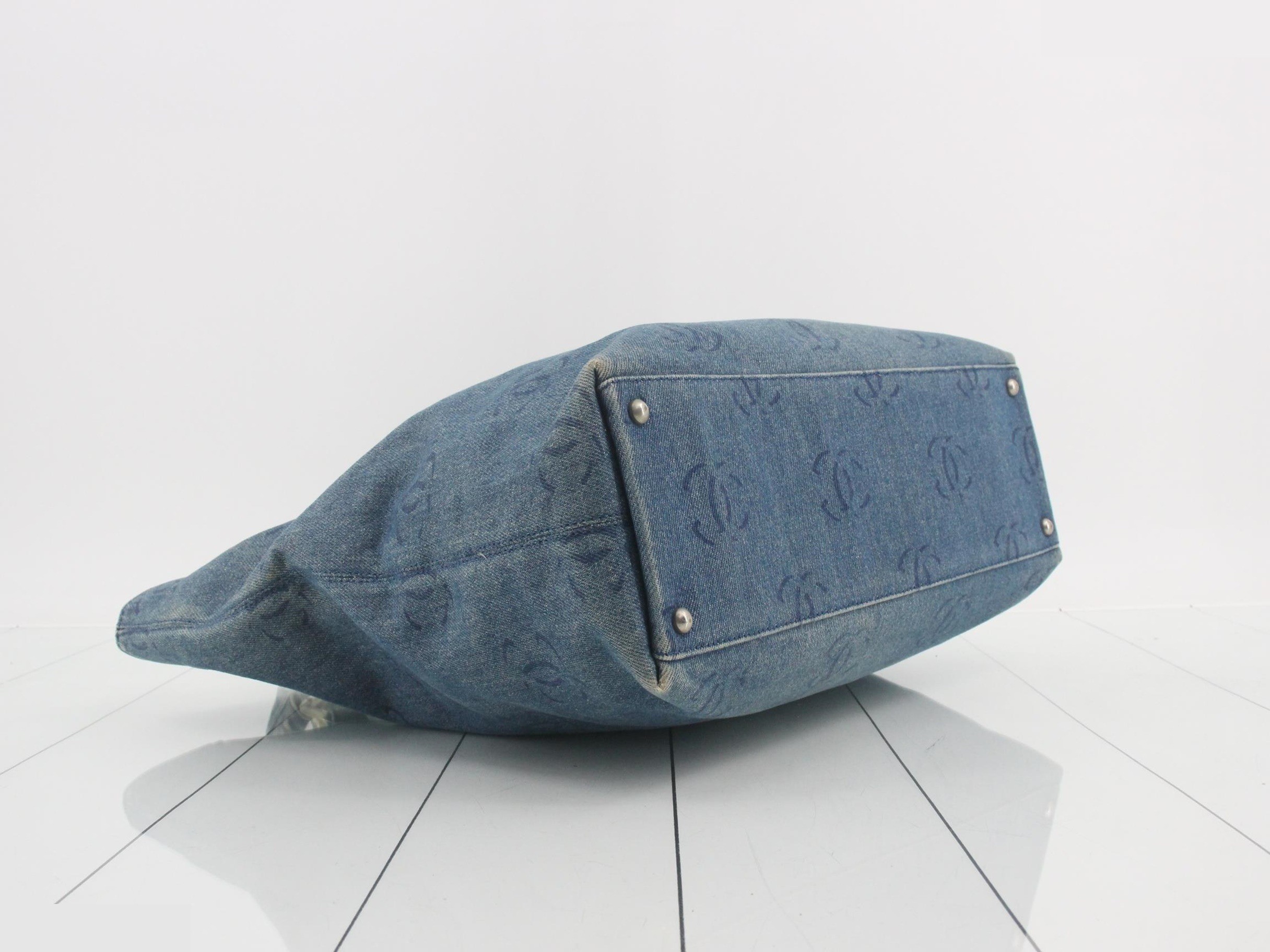 Coco Mark Denim Handbag — view 5
