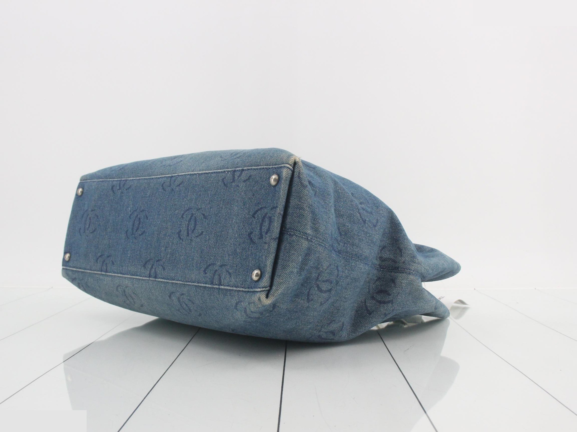 Coco Mark Denim Handbag — view 6
