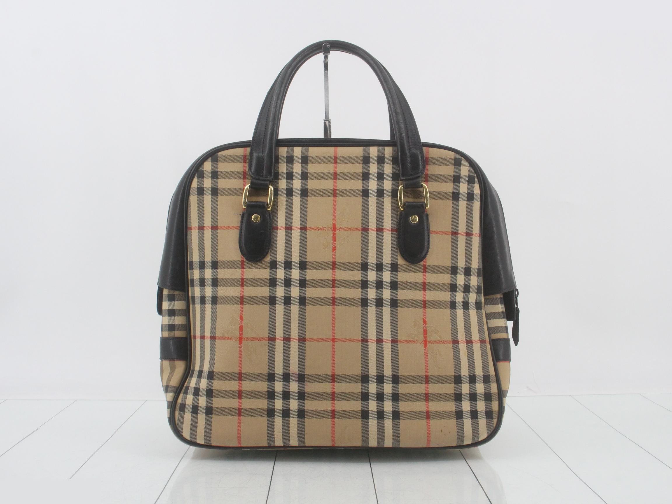 Nova Check Boston Bag — view 2