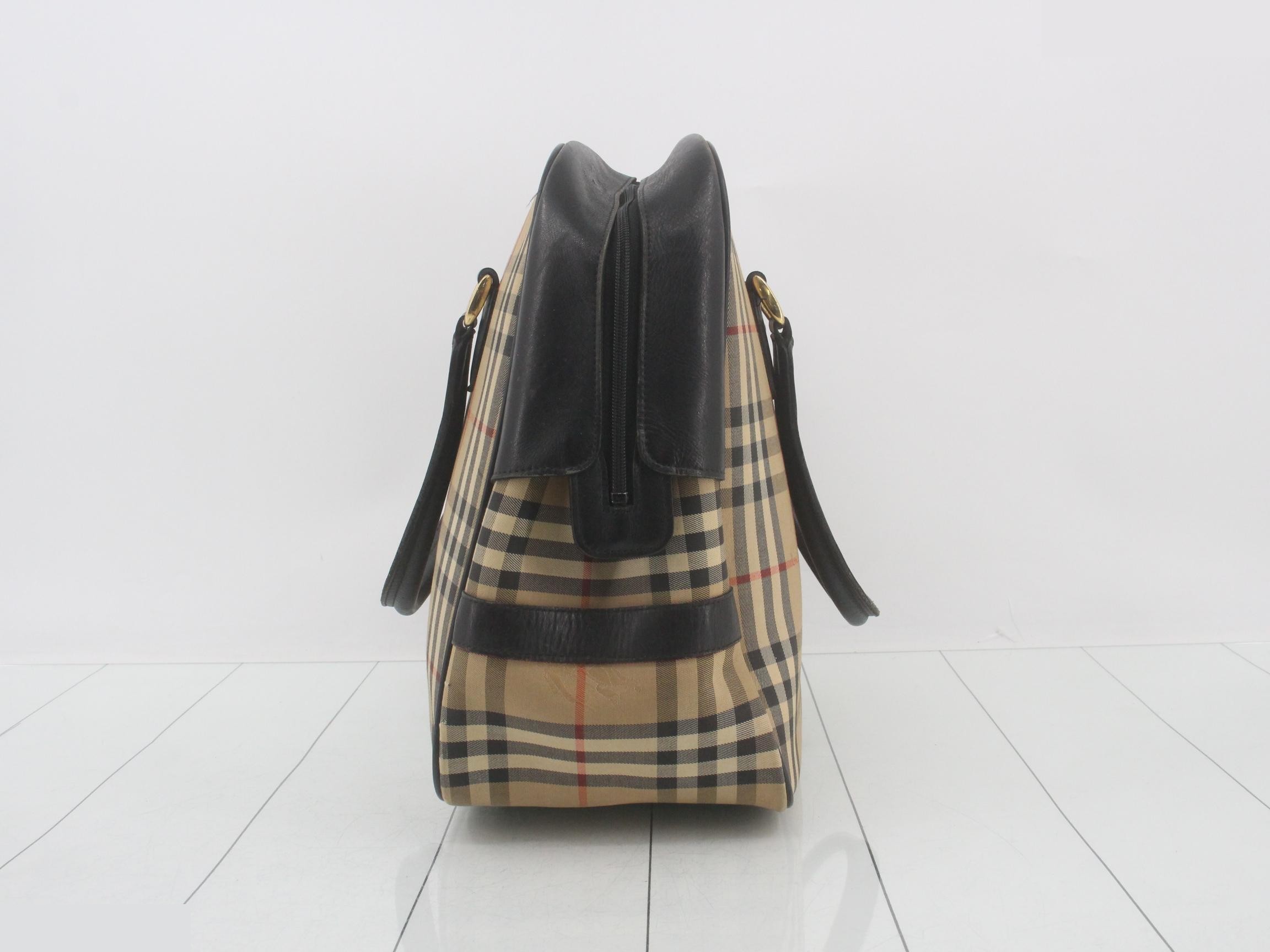 Nova Check Boston Bag — view 3