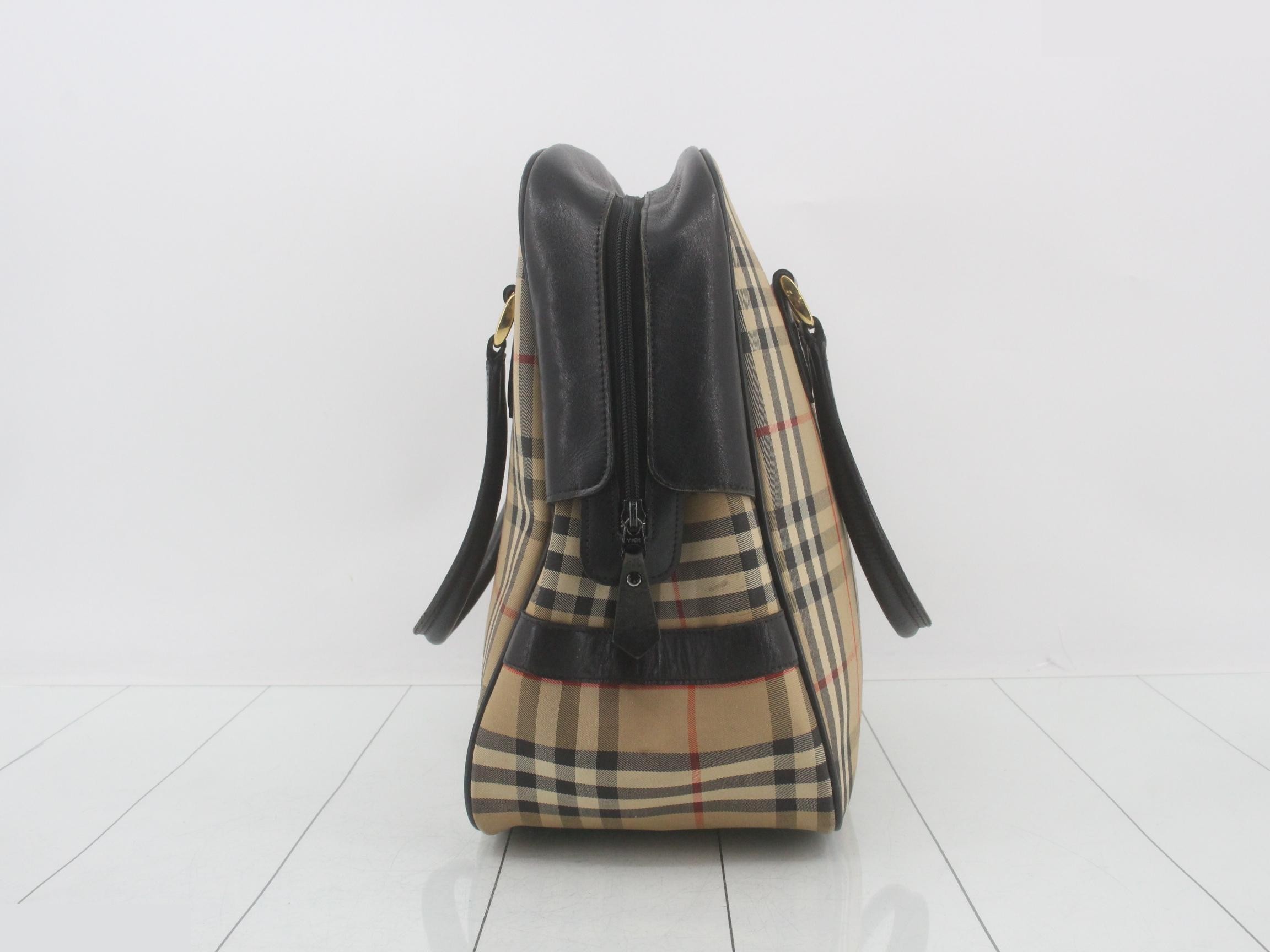 Nova Check Boston Bag — view 4