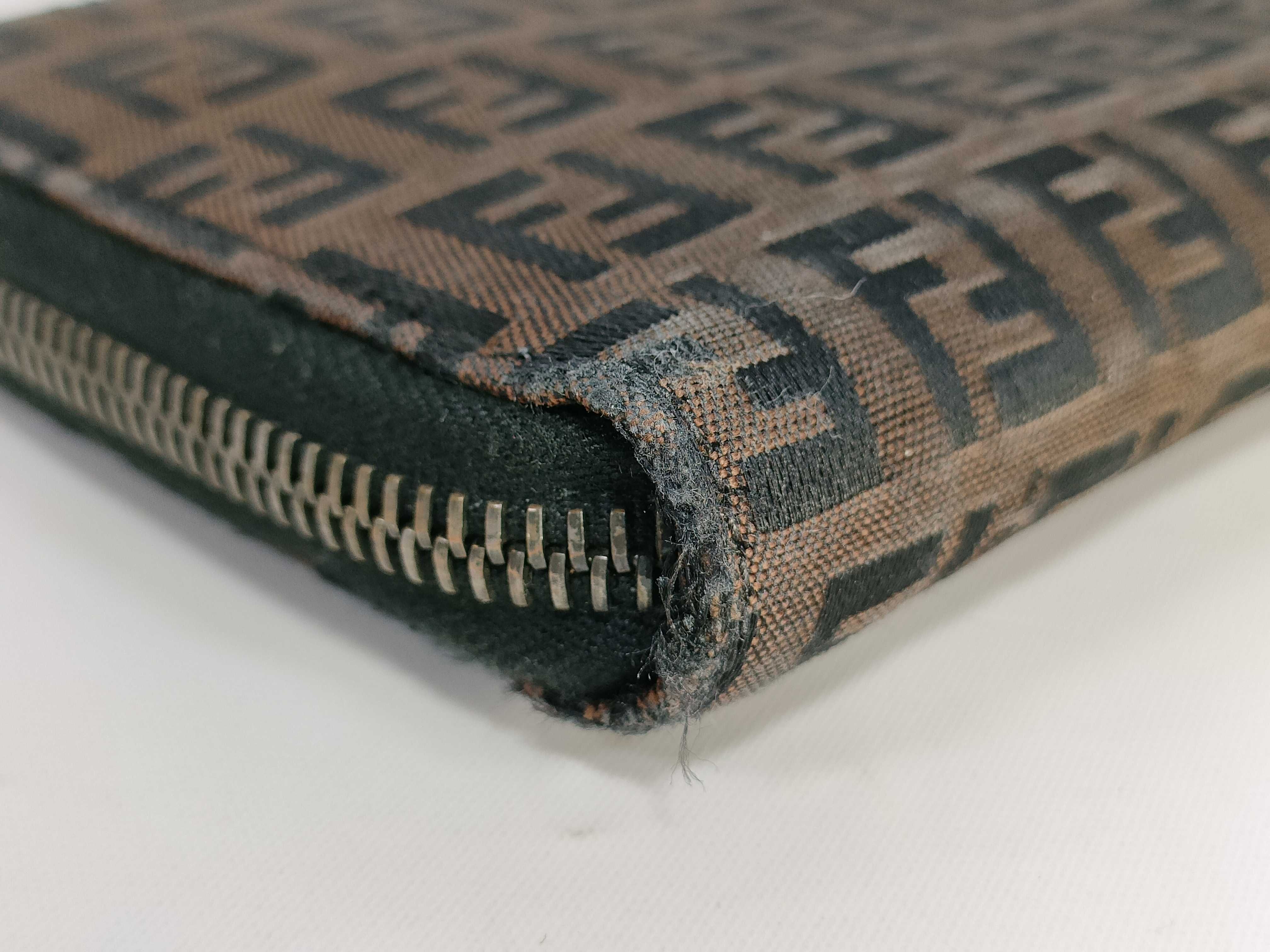 Zucca pattern 8M0024 / Round zipper long wallet / Zucchino wallet — view 4