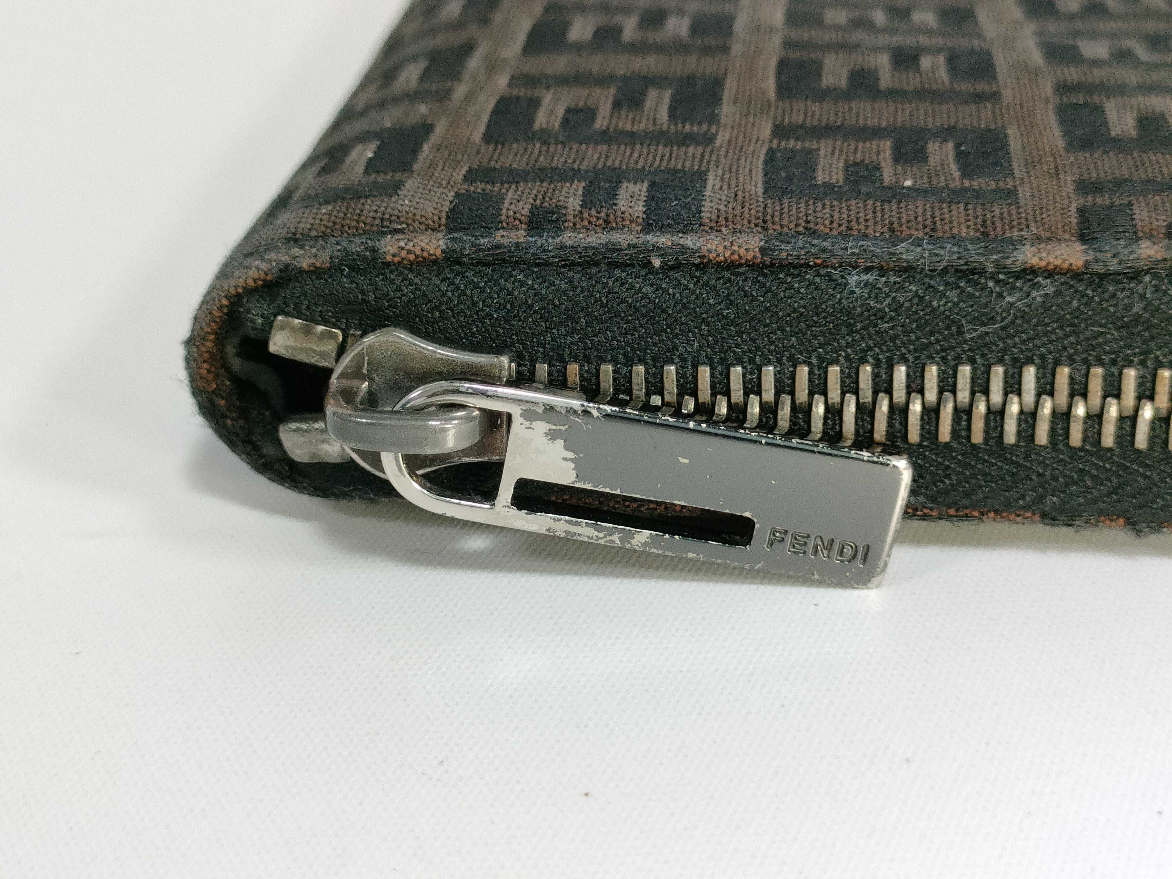 Zucca pattern 8M0024 / Round zipper long wallet / Zucchino wallet — view 8
