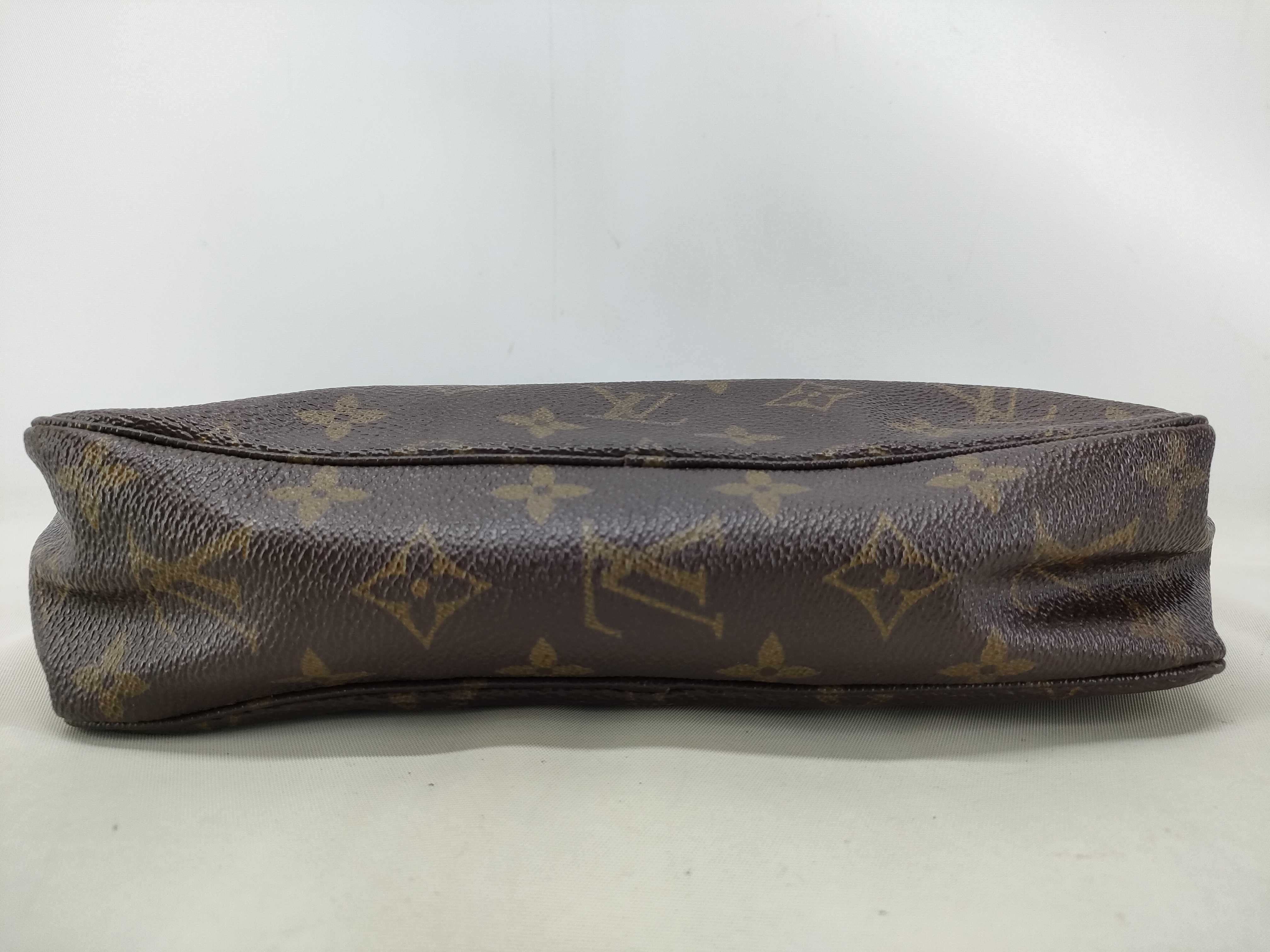 Monogram Louis Vuitton Troussard Toilette Monogram Clutch Bag Pouch — view 3