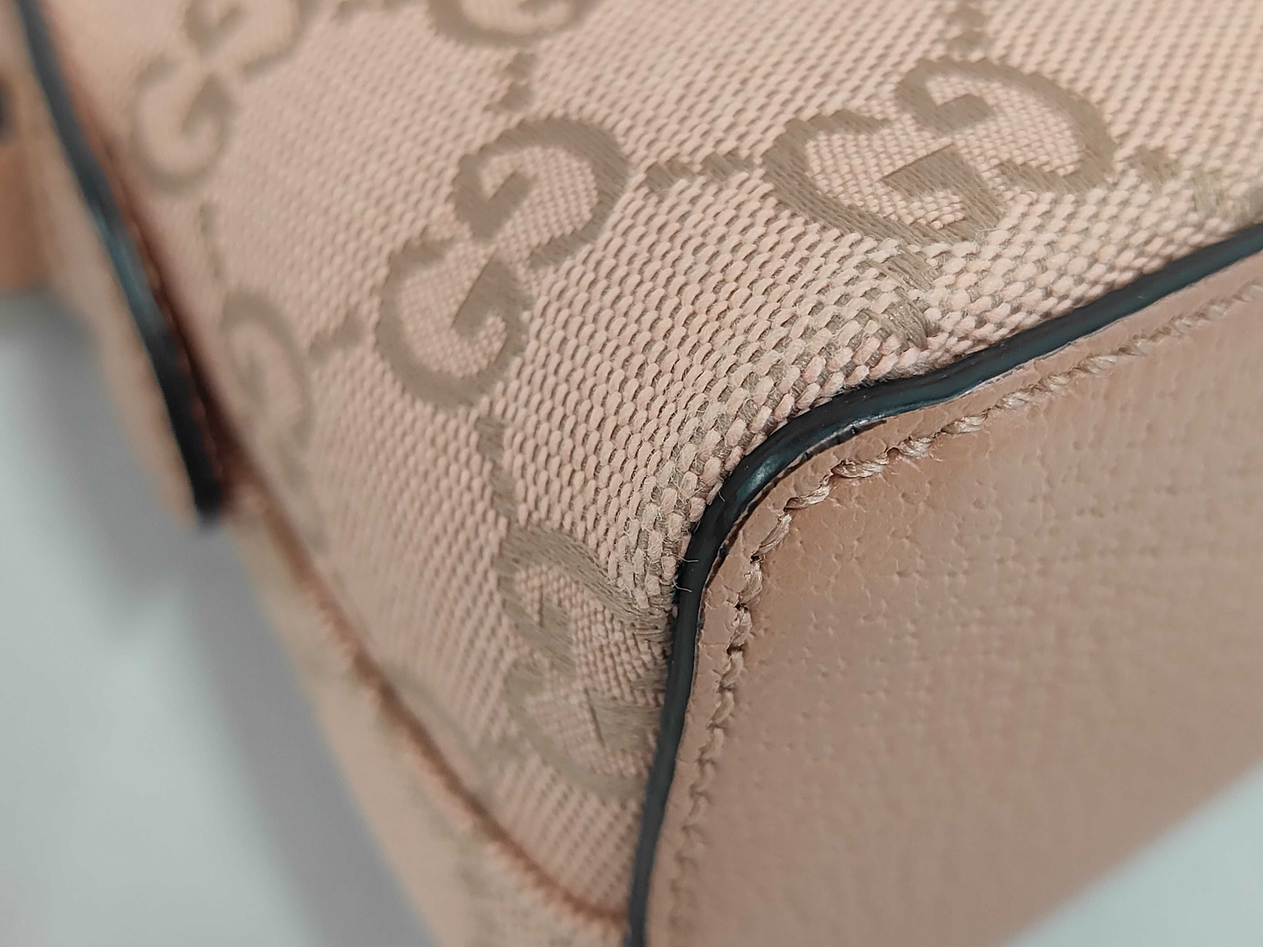 GG Canvas Pink Shoulder Bag 744434 — view 3