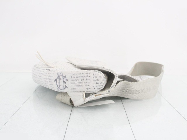 Daniel Arsham Collaboration Leather Saddlebag Newspaper — view 6