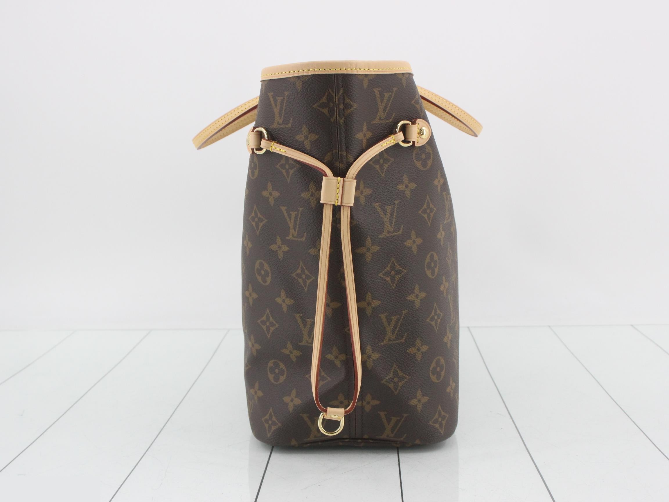 M46975 Neverfull MM Rose Beige Unused — view 4