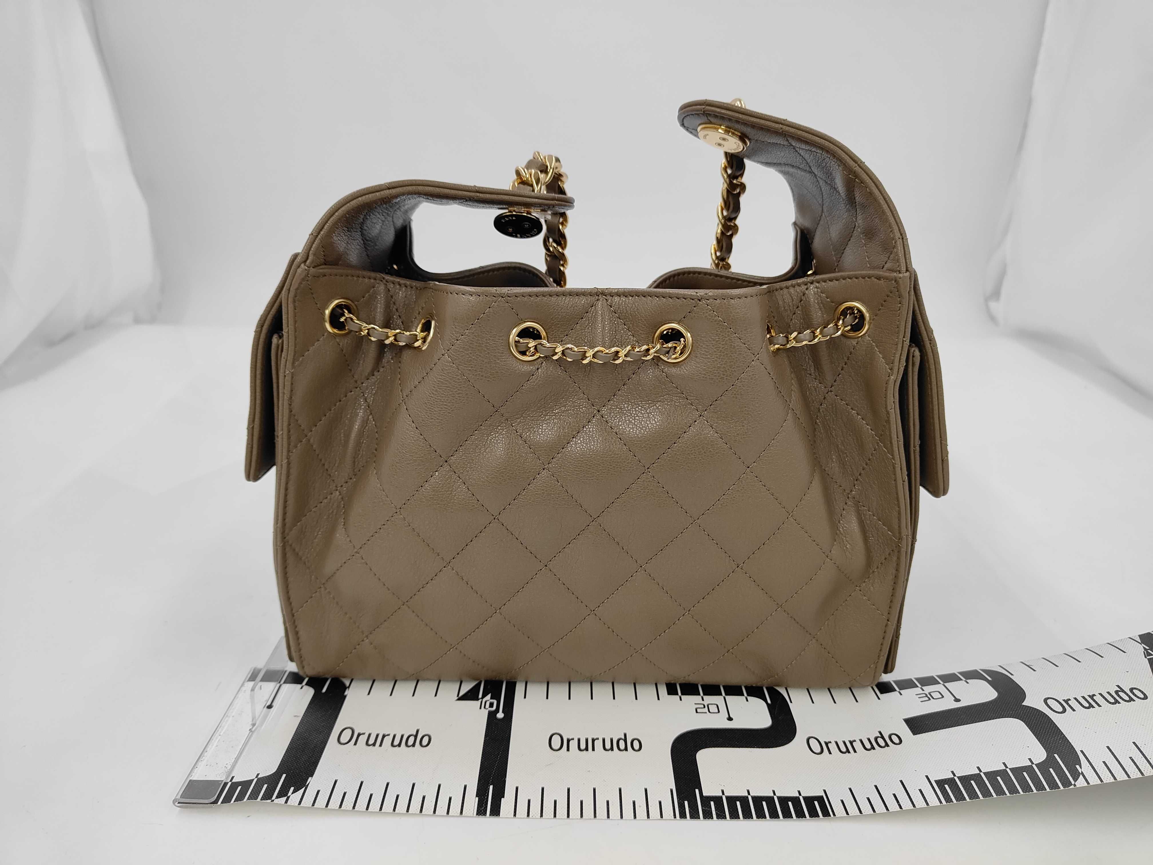 25 Small Dark Khaki Bag — view 2