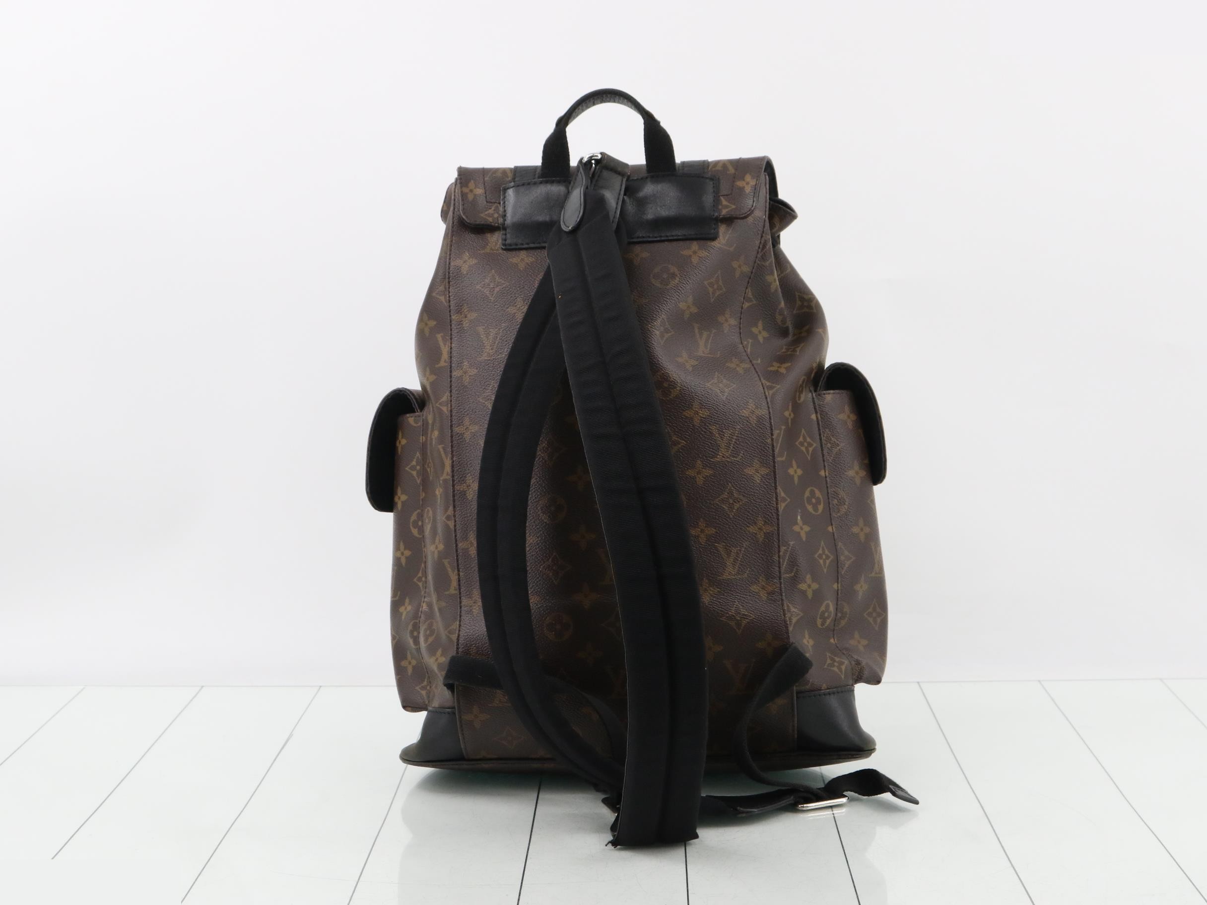 2020 Monogram Macassar Christopher MM Backpack — view 2