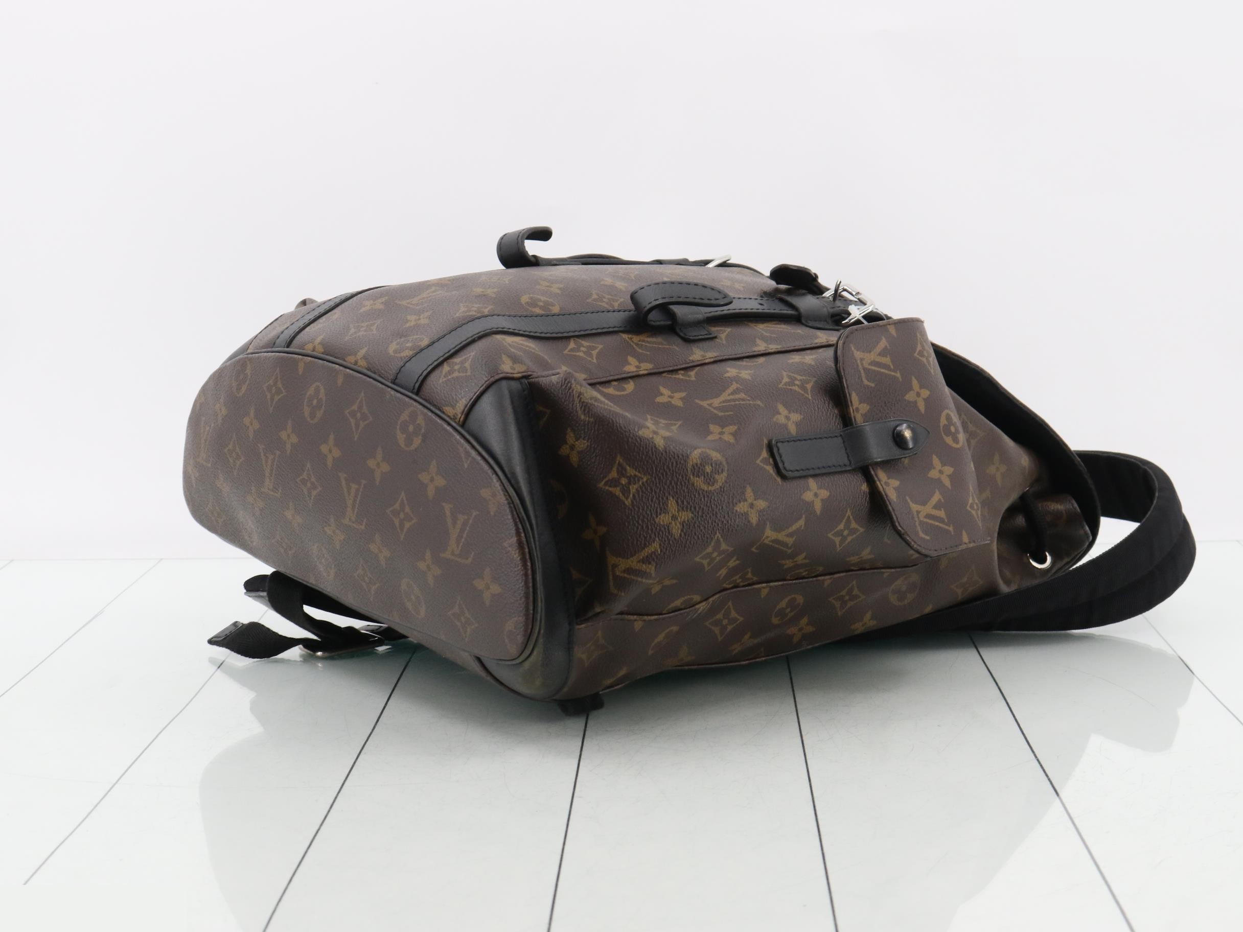2020 Monogram Macassar Christopher MM Backpack — view 6