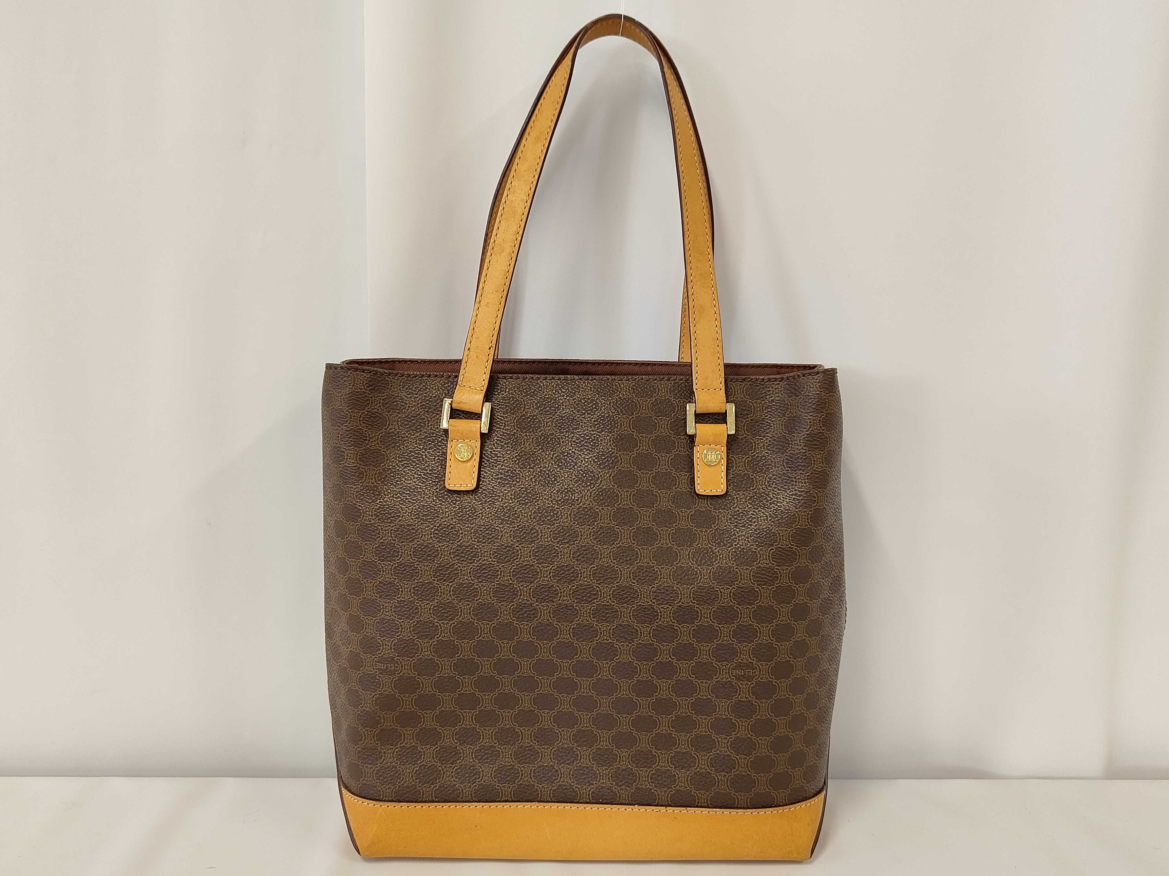 Macadam pattern tote bag