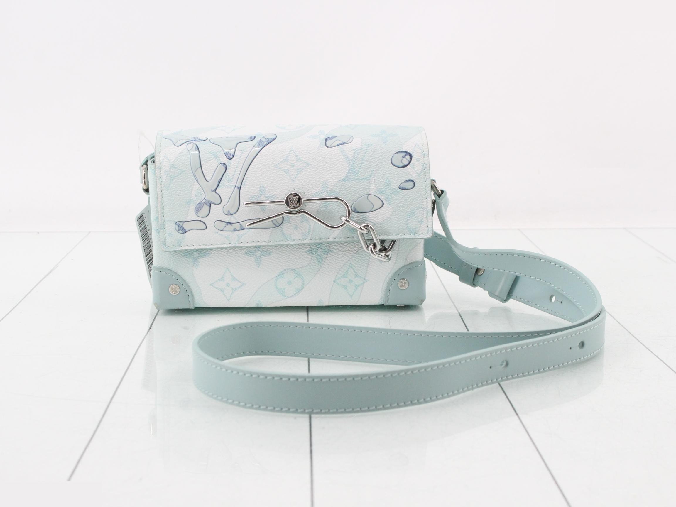 Monogram Aqua Garden Steamer Shoulder Bag