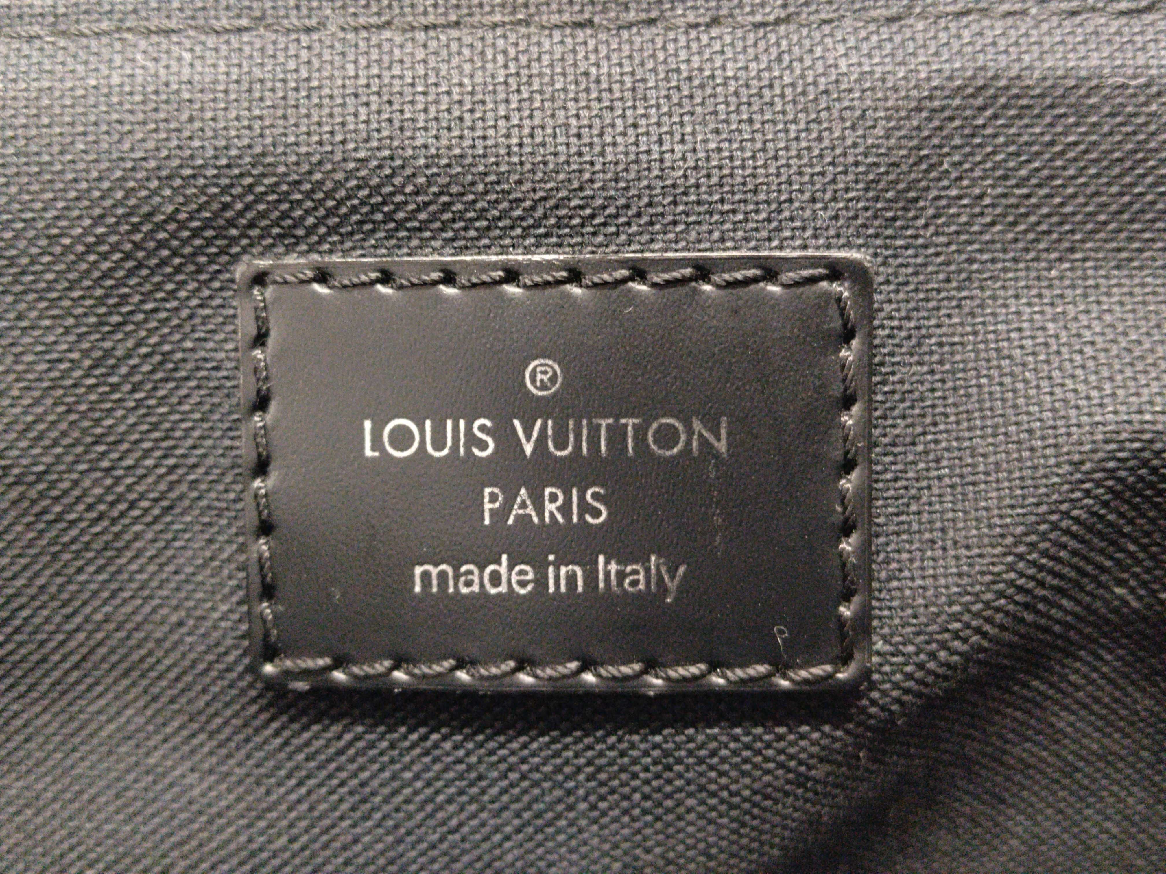 Damier Graphite District Shoulder Bag — view 13