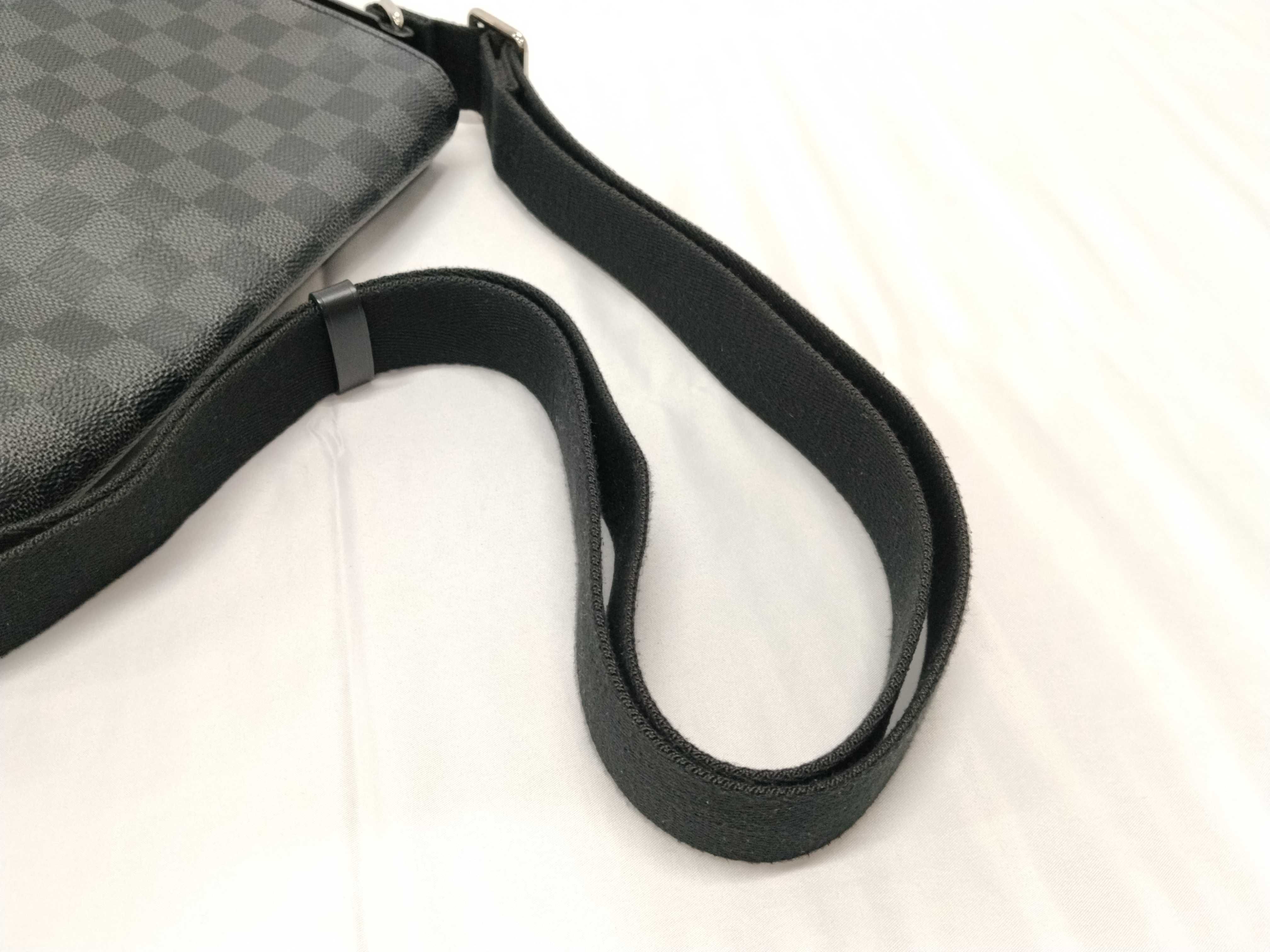 Damier Graphite District Shoulder Bag — view 3