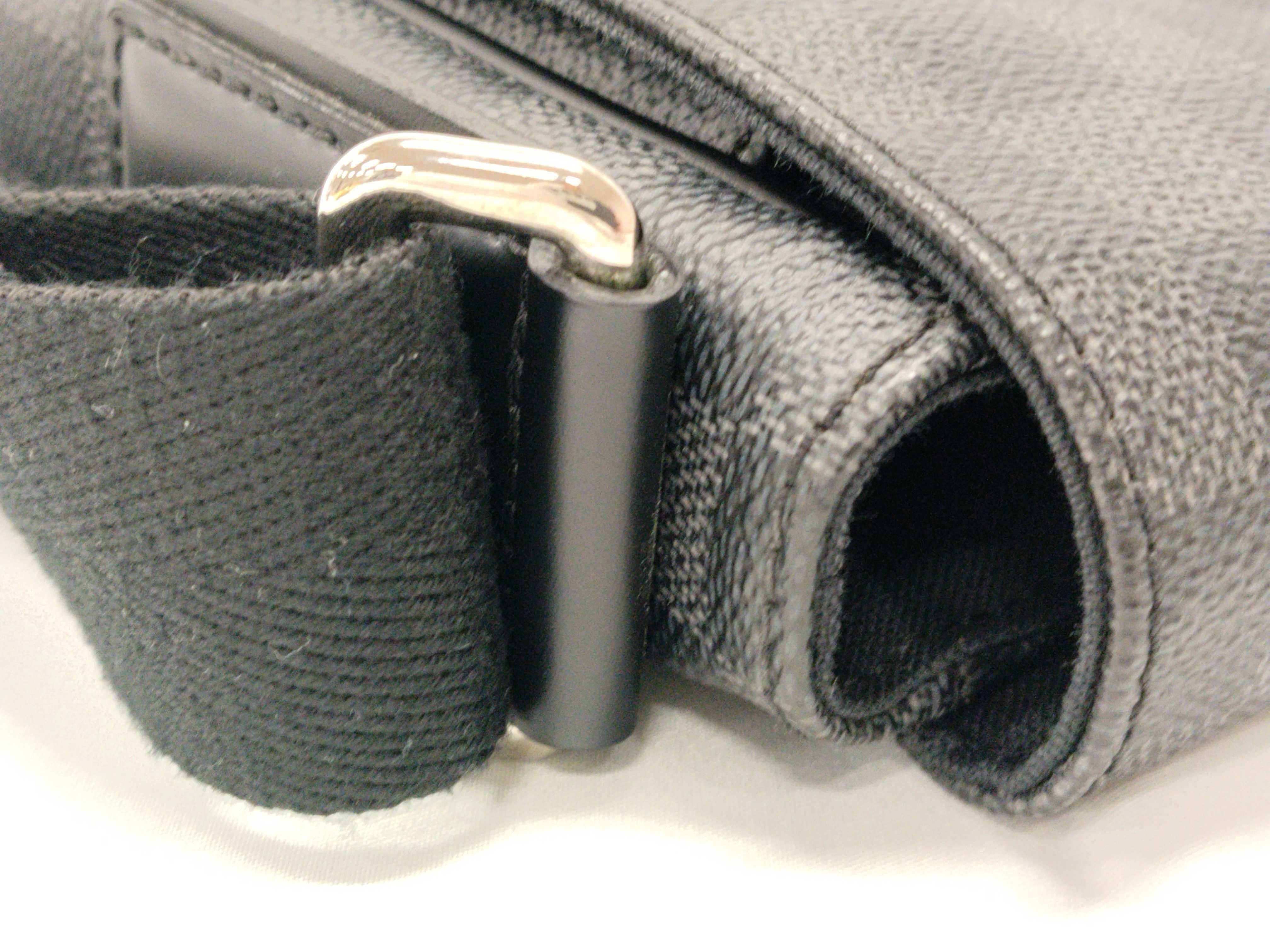 Damier Graphite District Shoulder Bag — view 4