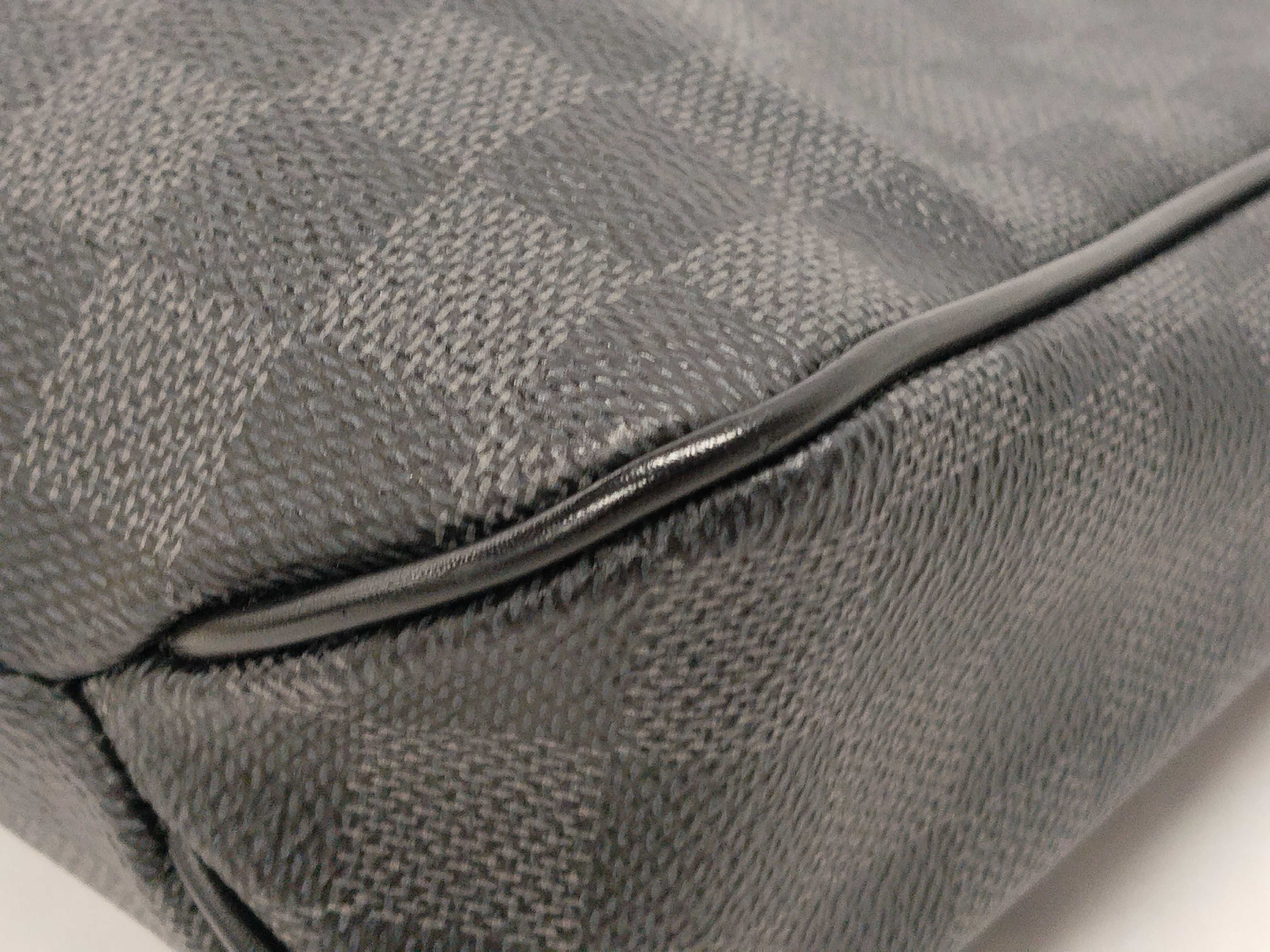 Damier Graphite District Shoulder Bag — view 6