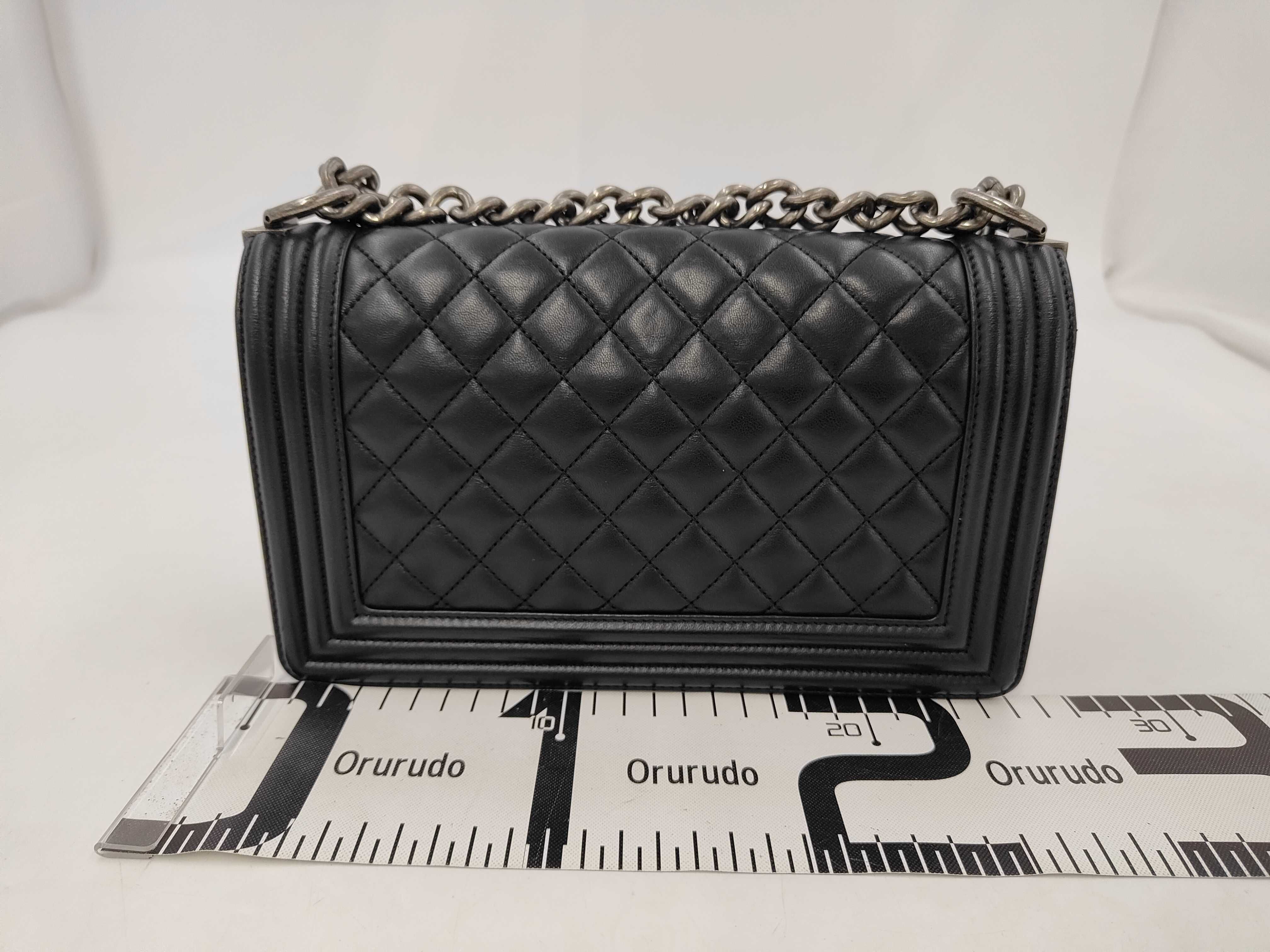 Boy Chanel 25 Lambskin Shoulder Bag — view 2