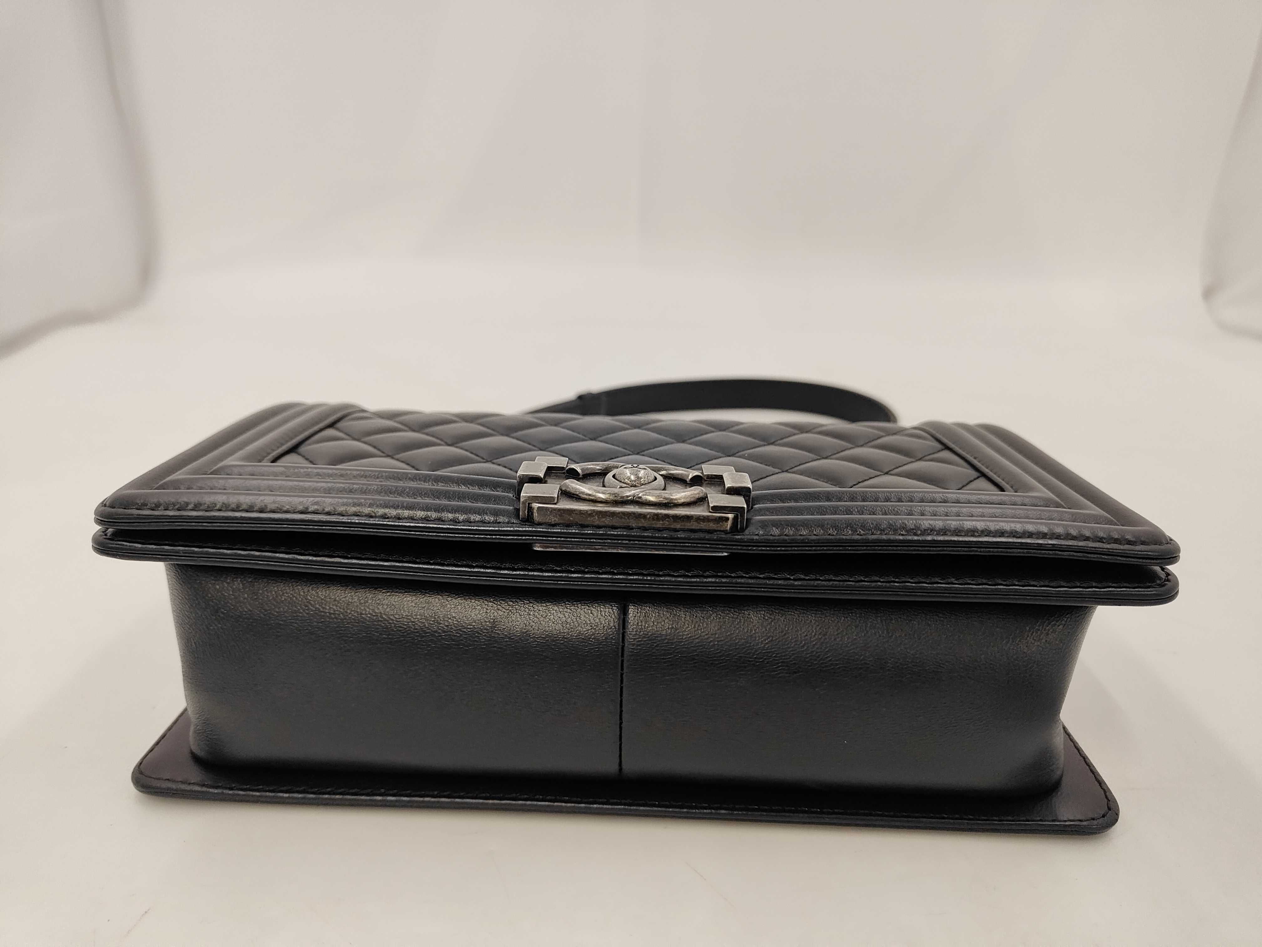 Boy Chanel 25 Lambskin Shoulder Bag — view 3