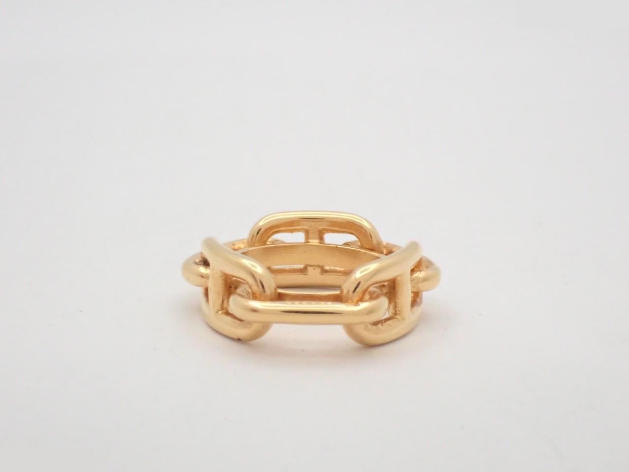 Chaine d'Ancre scarf ring, gold, with box. — view 2