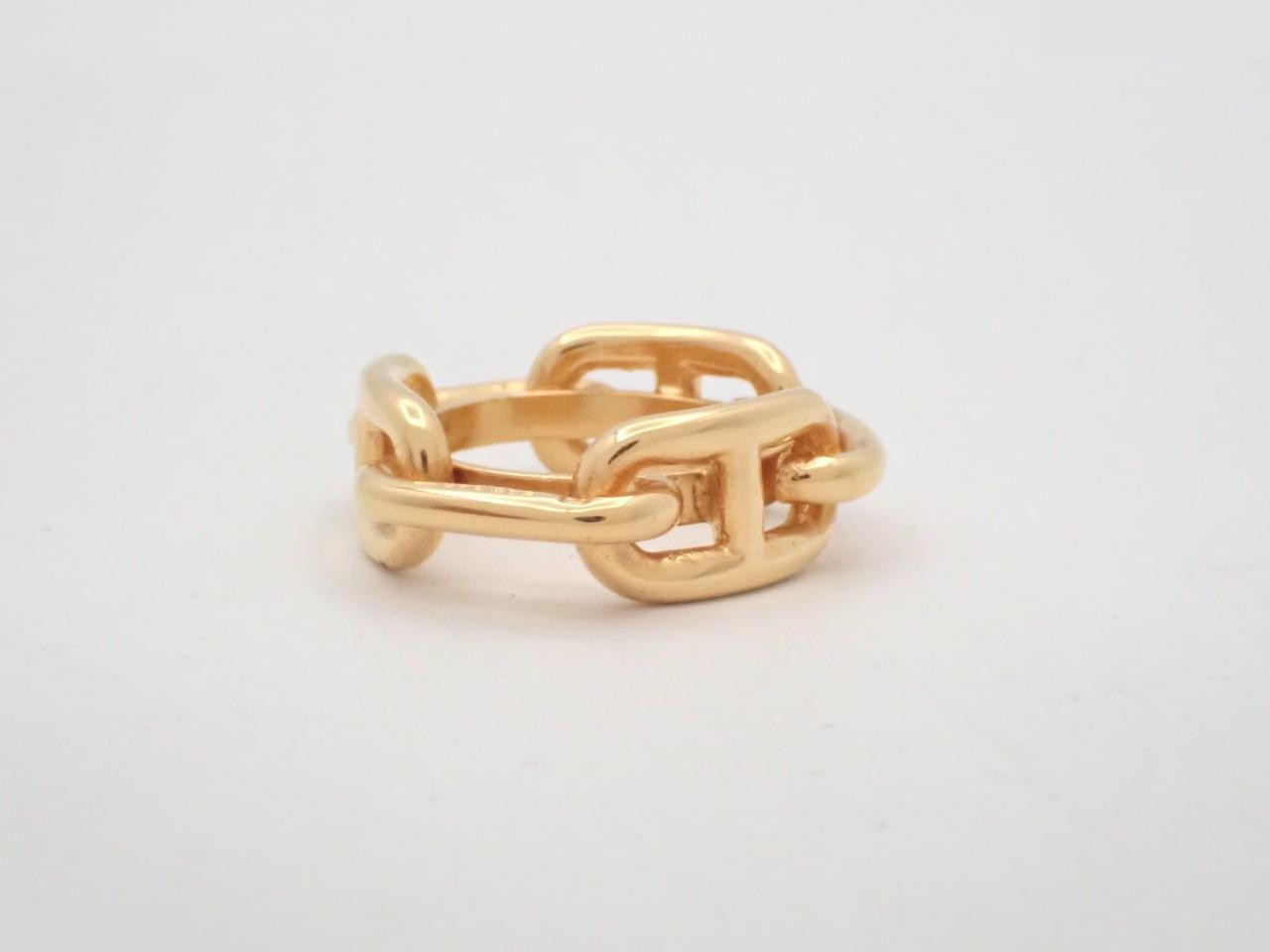 Chaine d'Ancre scarf ring, gold, with box. — view 3