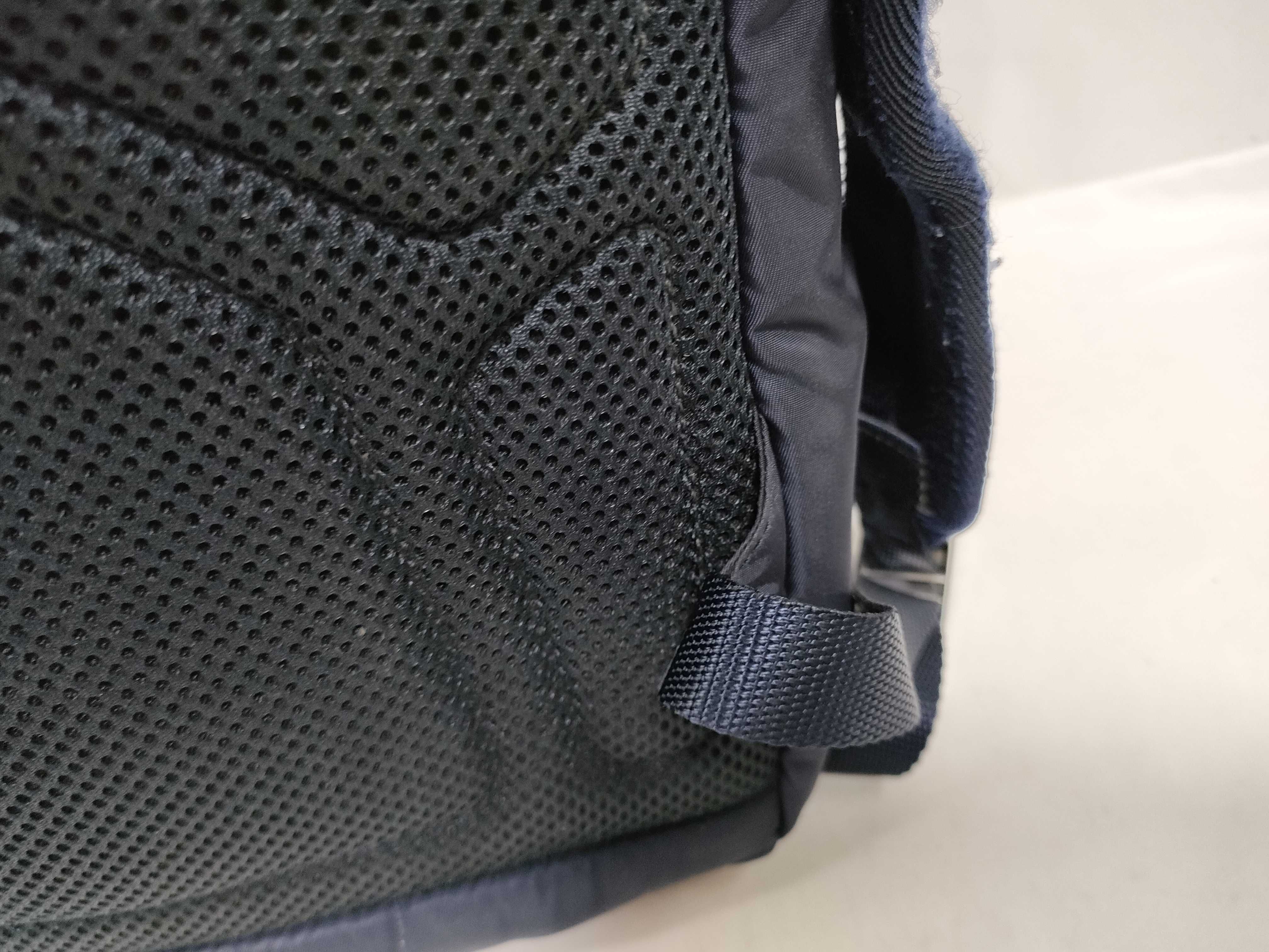 Tessuto Nylon x Leather Backpack/Rucksack, Black, 2VZ135 — view 3