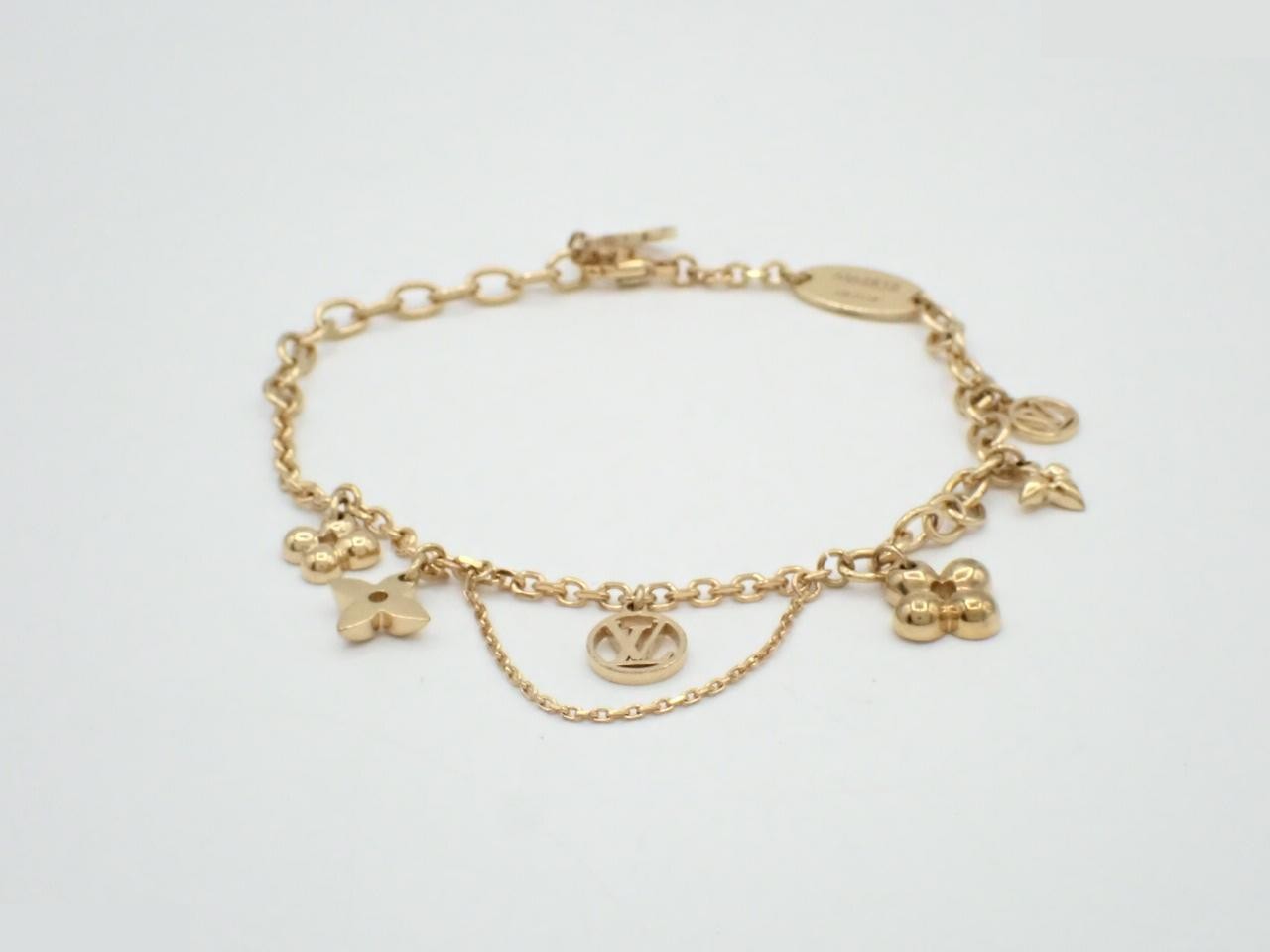 M64858 Bracelet Blooming LV Circle Bracelet Gold