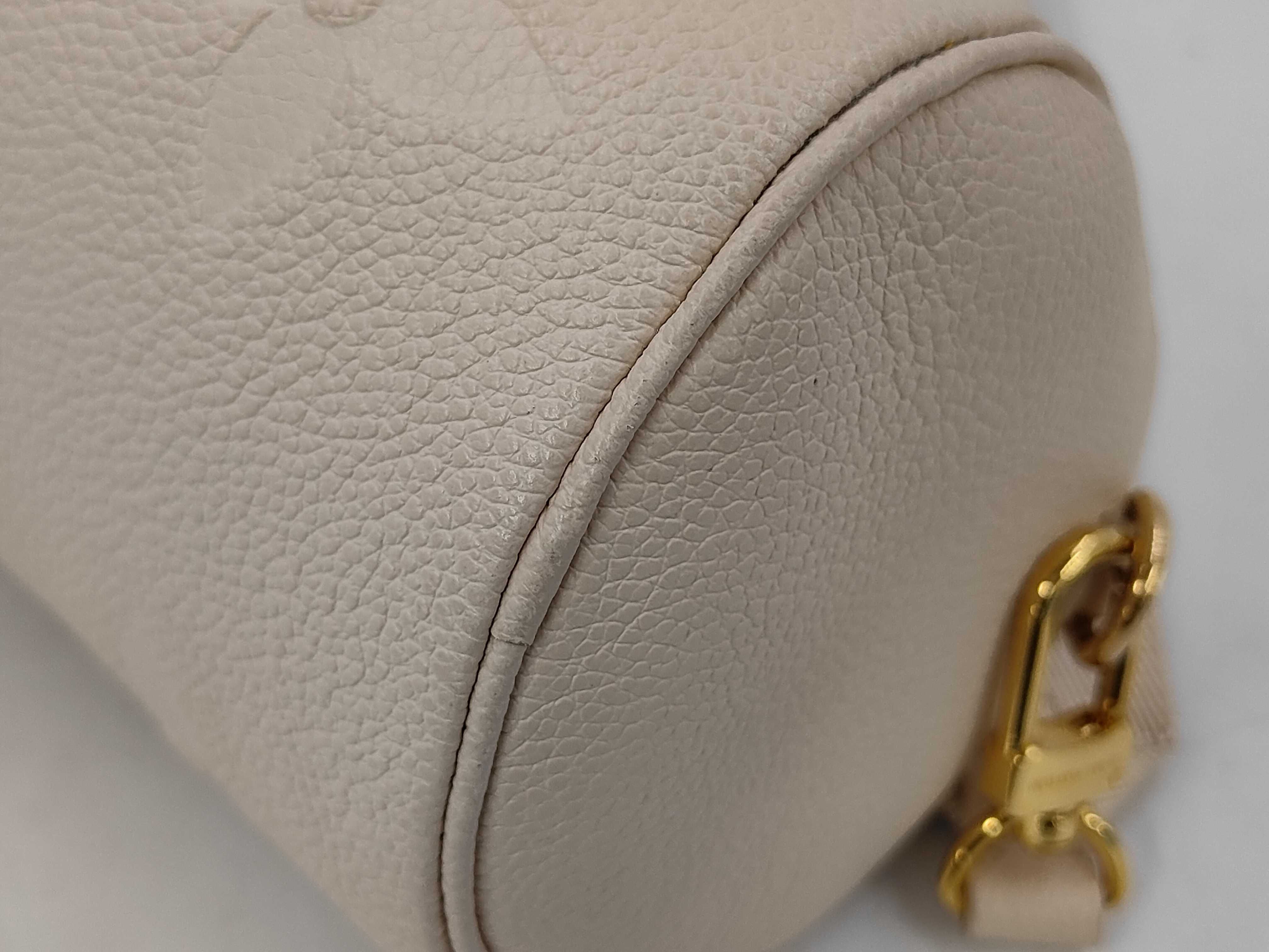 Monogram Empreinte M45980 Papillon BB White Shoulder Bag — view 3