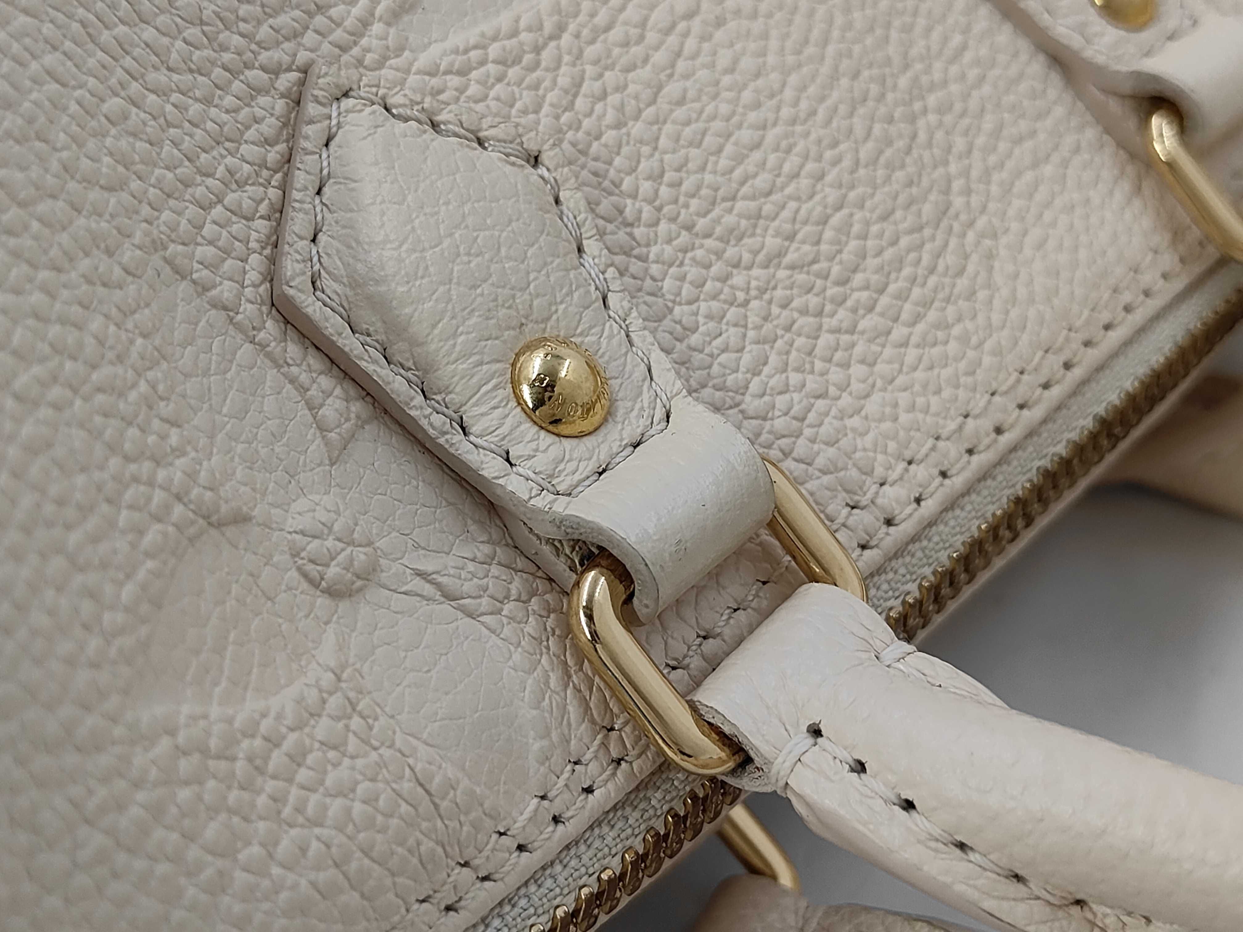 Monogram Empreinte M45980 Papillon BB White Shoulder Bag — view 7