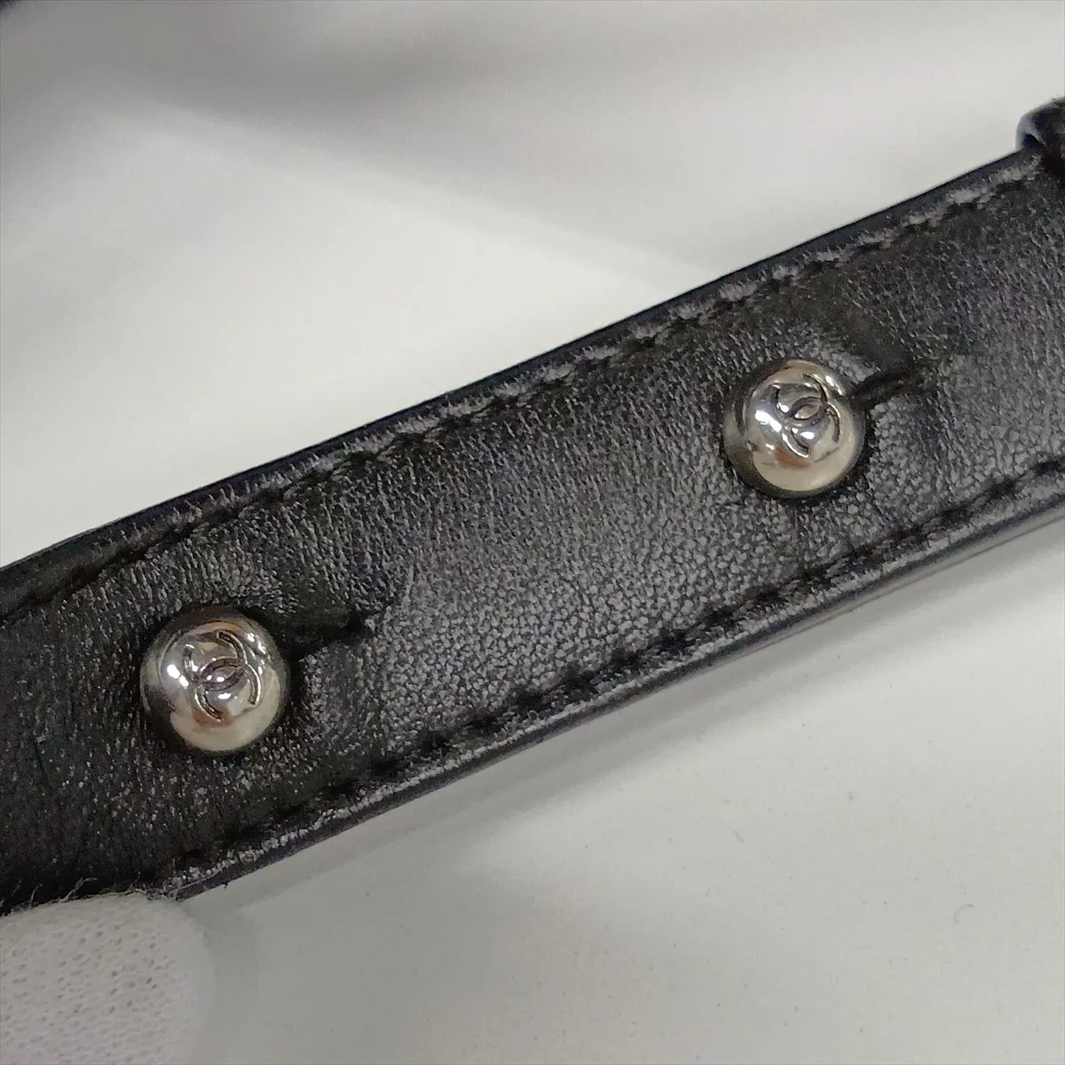 Boy Chanel 25 Lambskin Chain Shoulder Bag, Black with Gunmetal Hardware, 18379612, Serial Number 18, A67086 — view 12
