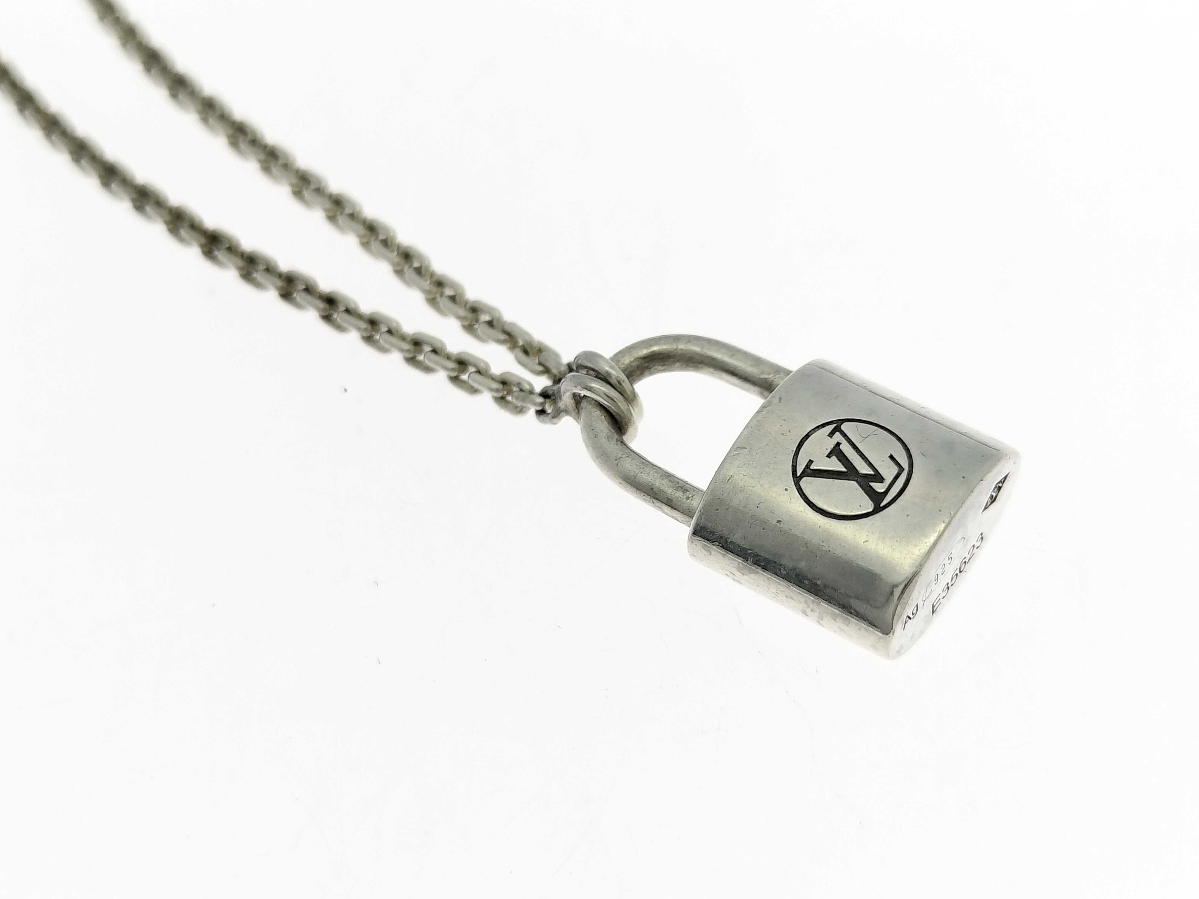 Pendant Silver Lockit Necklace AG925 8.2g — view 3