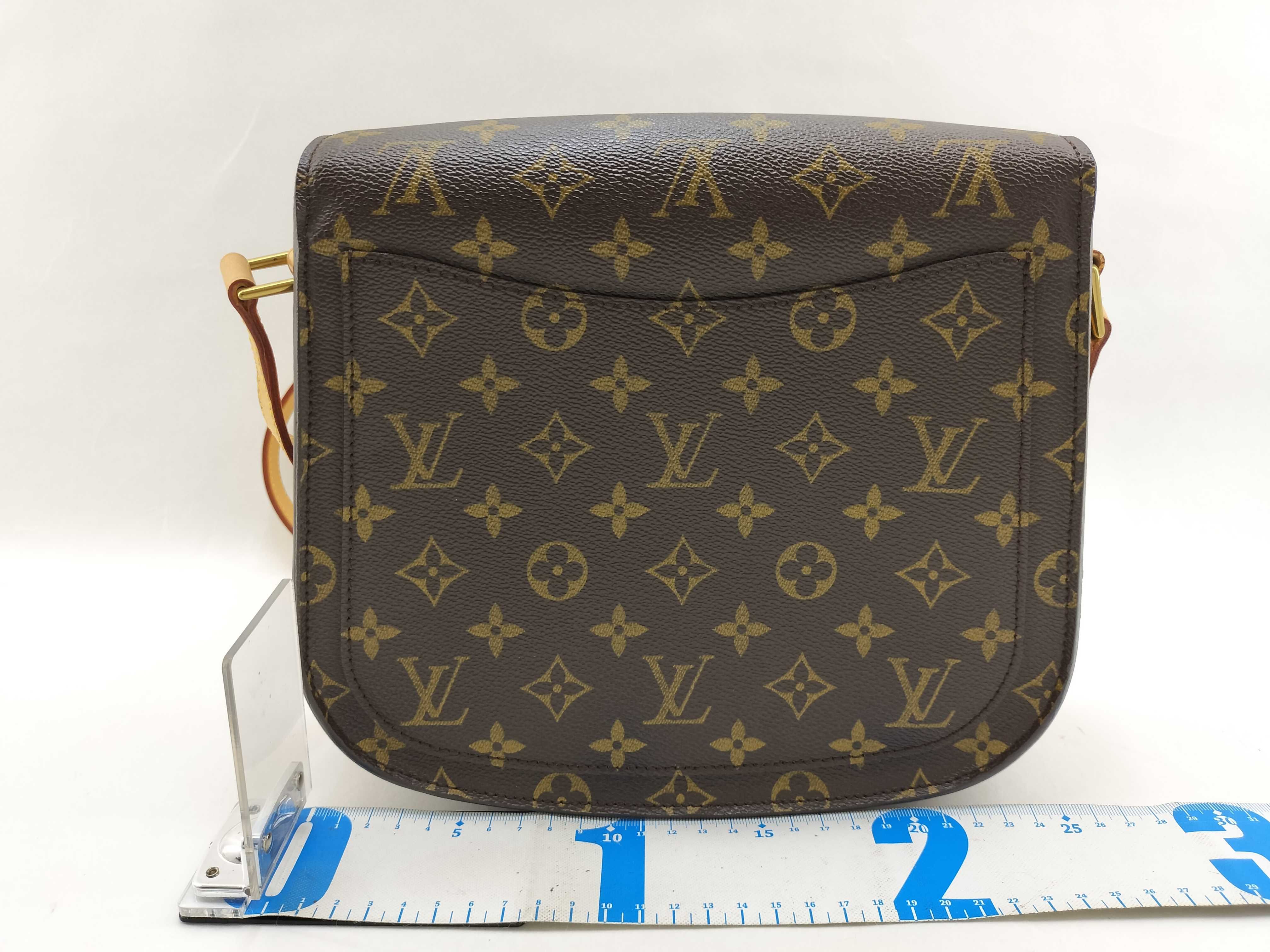 Monogram Shoulder Bag Saint Cloud GM M51242/TH1025 Brown Leather — view 2