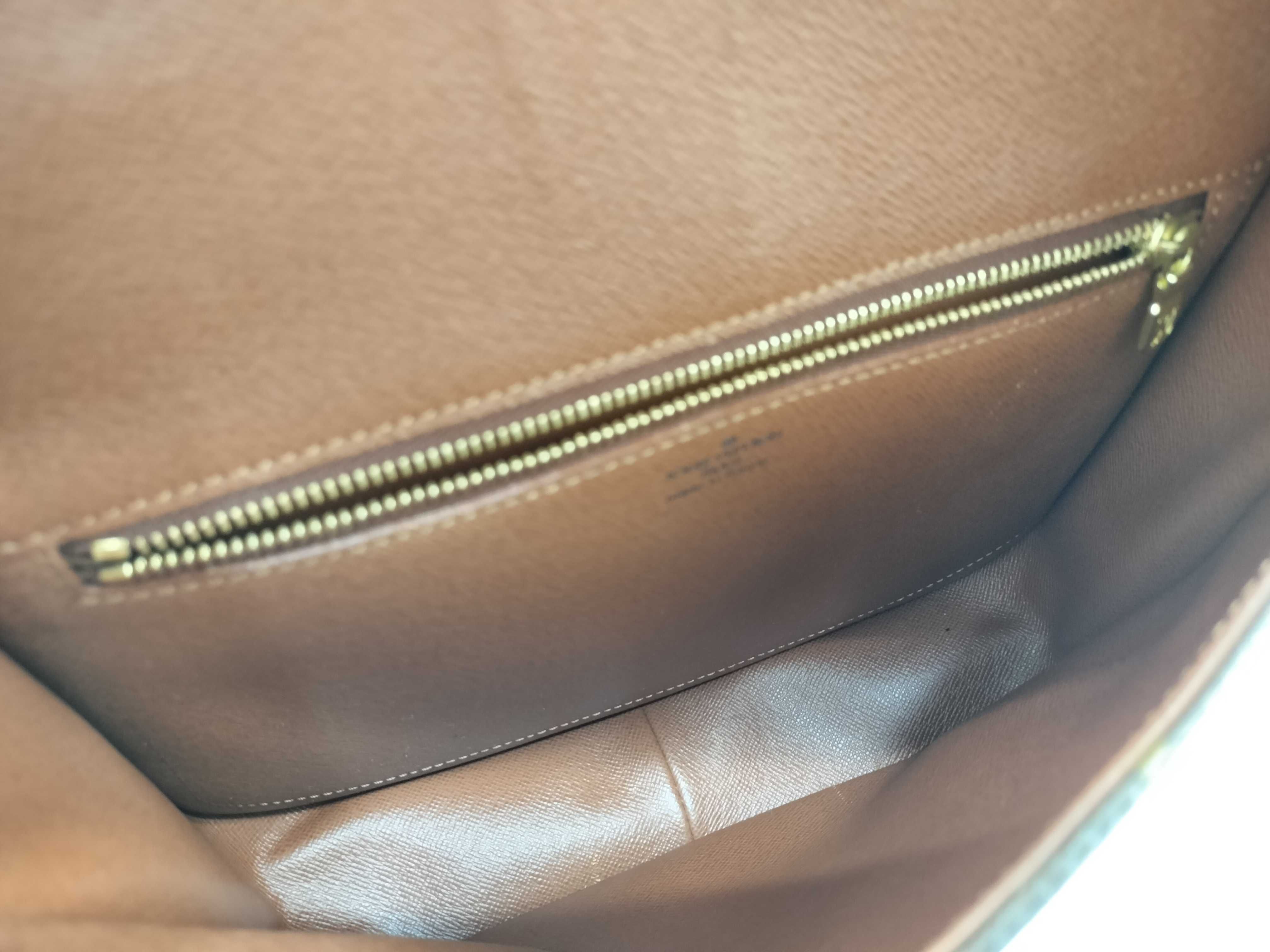 Monogram Shoulder Bag Saint Cloud GM M51242/TH1025 Brown Leather — view 11