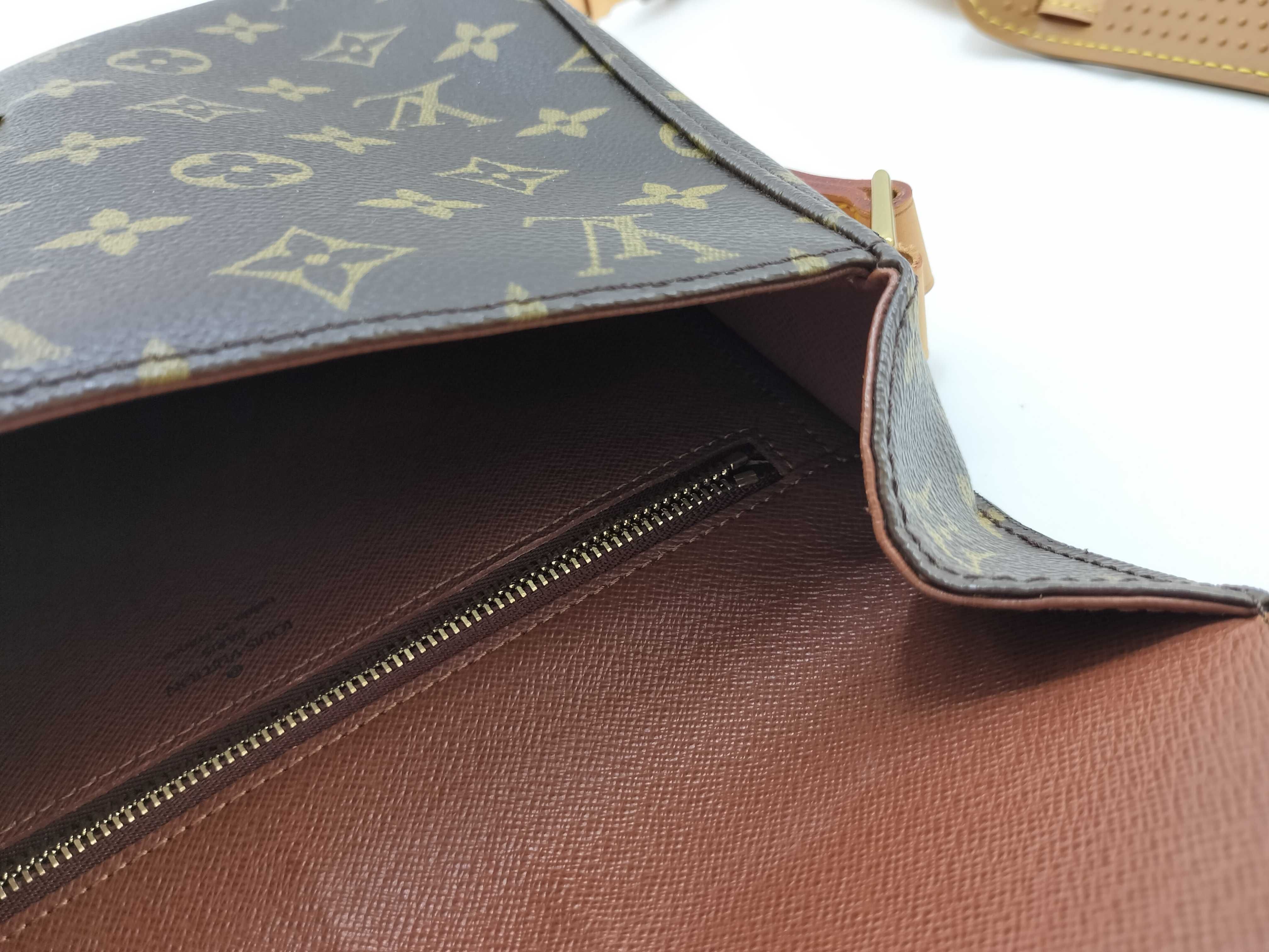 Monogram Shoulder Bag Saint Cloud GM M51242/TH1025 Brown Leather — view 12