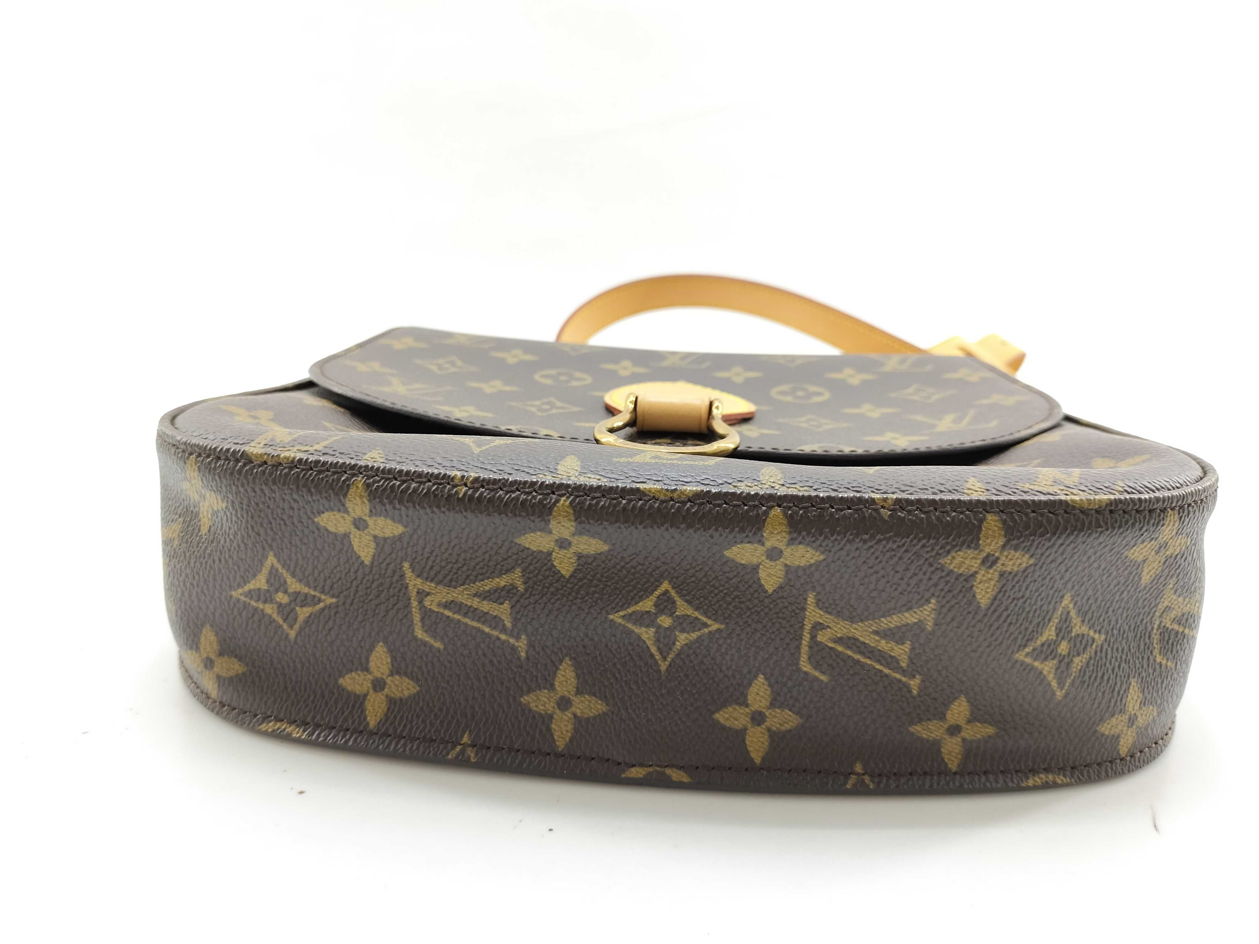 Monogram Shoulder Bag Saint Cloud GM M51242/TH1025 Brown Leather — view 3