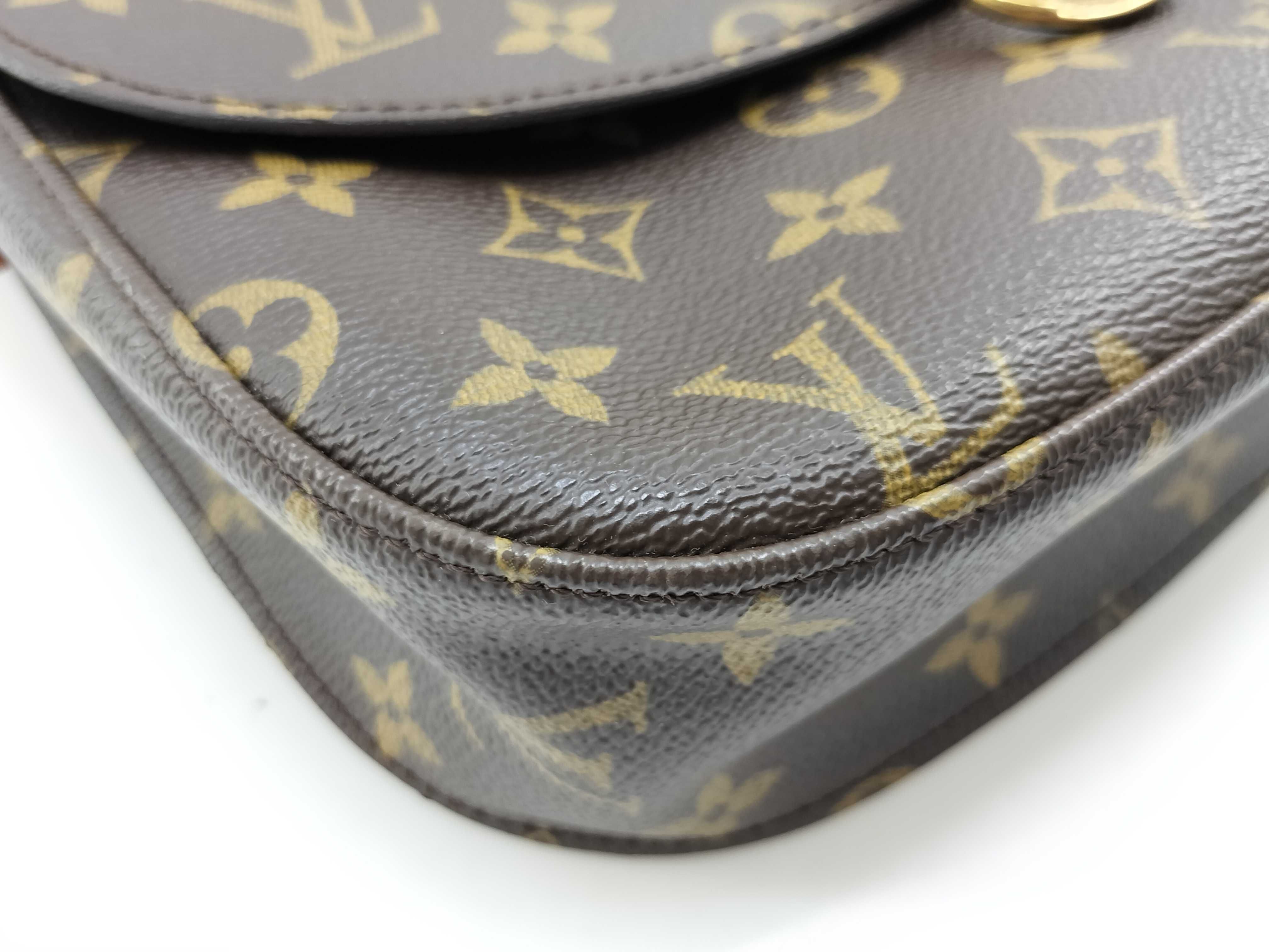 Monogram Shoulder Bag Saint Cloud GM M51242/TH1025 Brown Leather — view 4