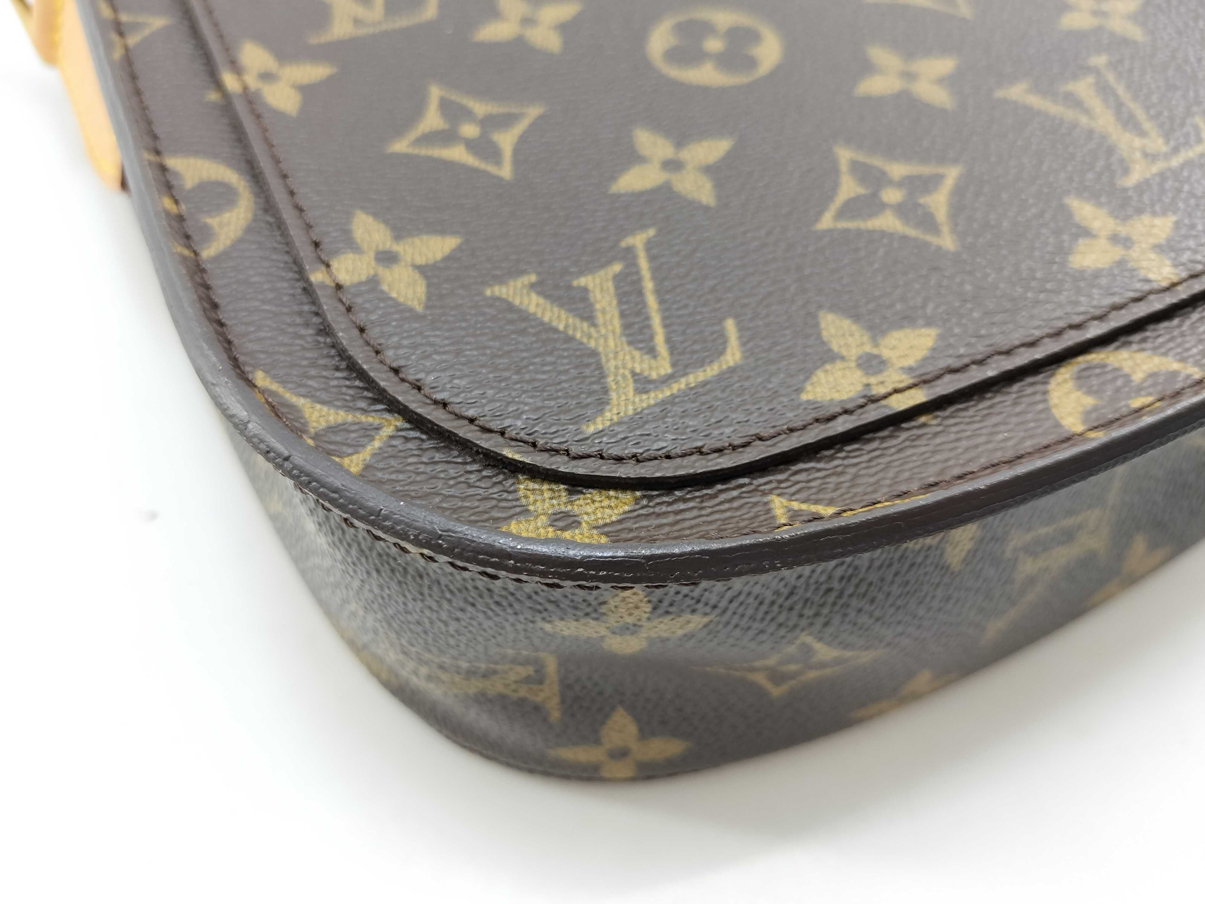 Monogram Shoulder Bag Saint Cloud GM M51242/TH1025 Brown Leather — view 5