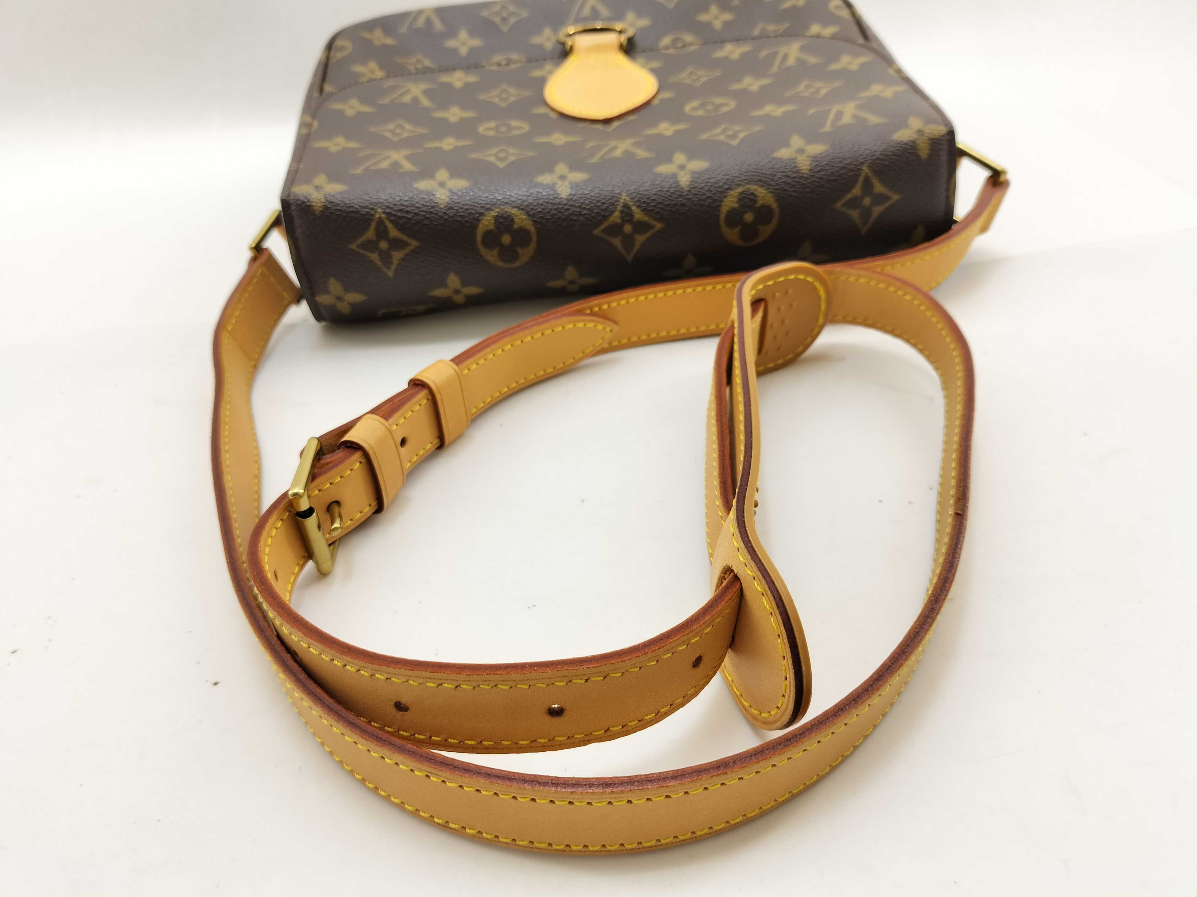 Monogram Shoulder Bag Saint Cloud GM M51242/TH1025 Brown Leather — view 8