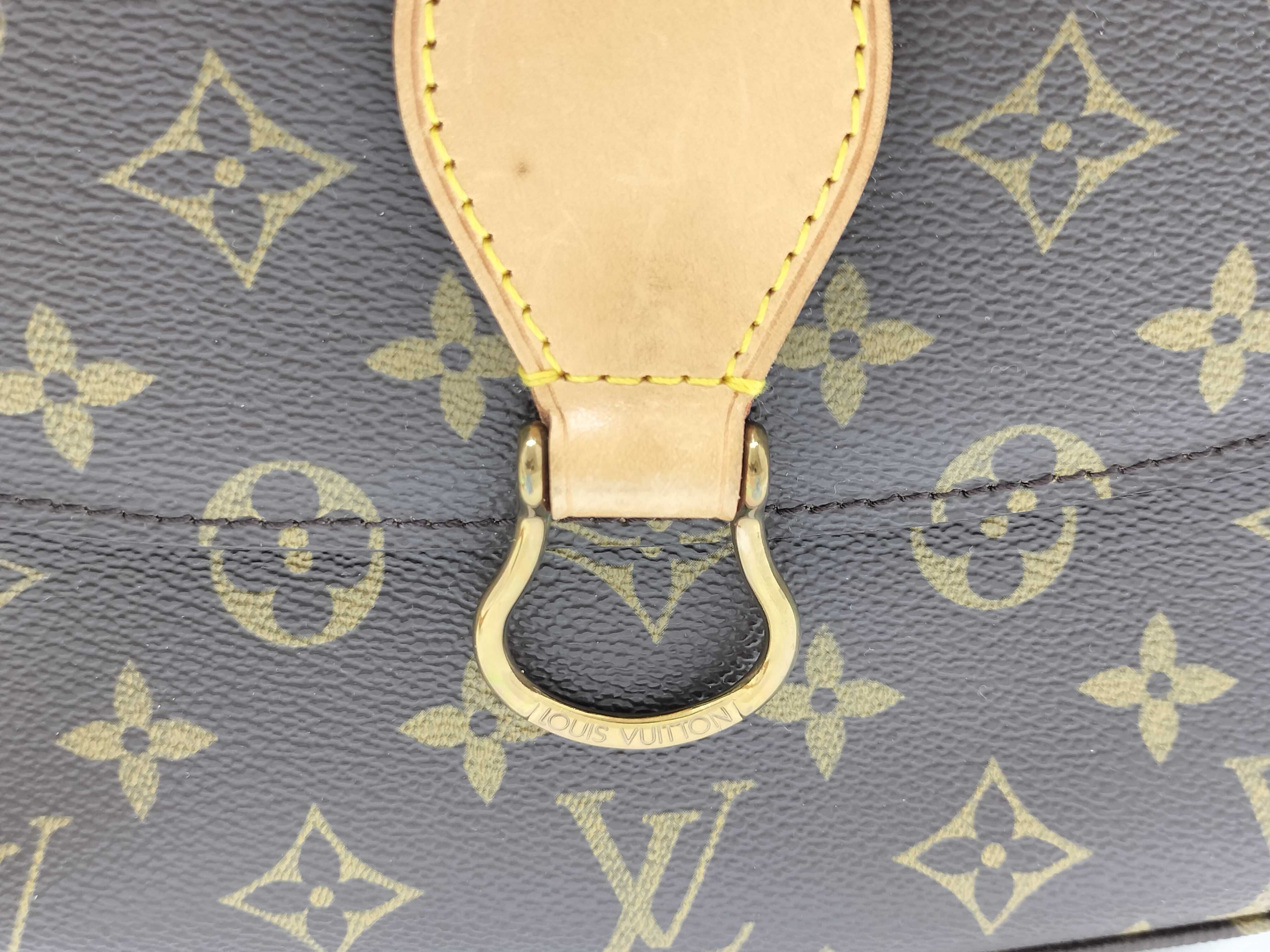 Monogram Shoulder Bag Saint Cloud GM M51242/TH1025 Brown Leather — view 9