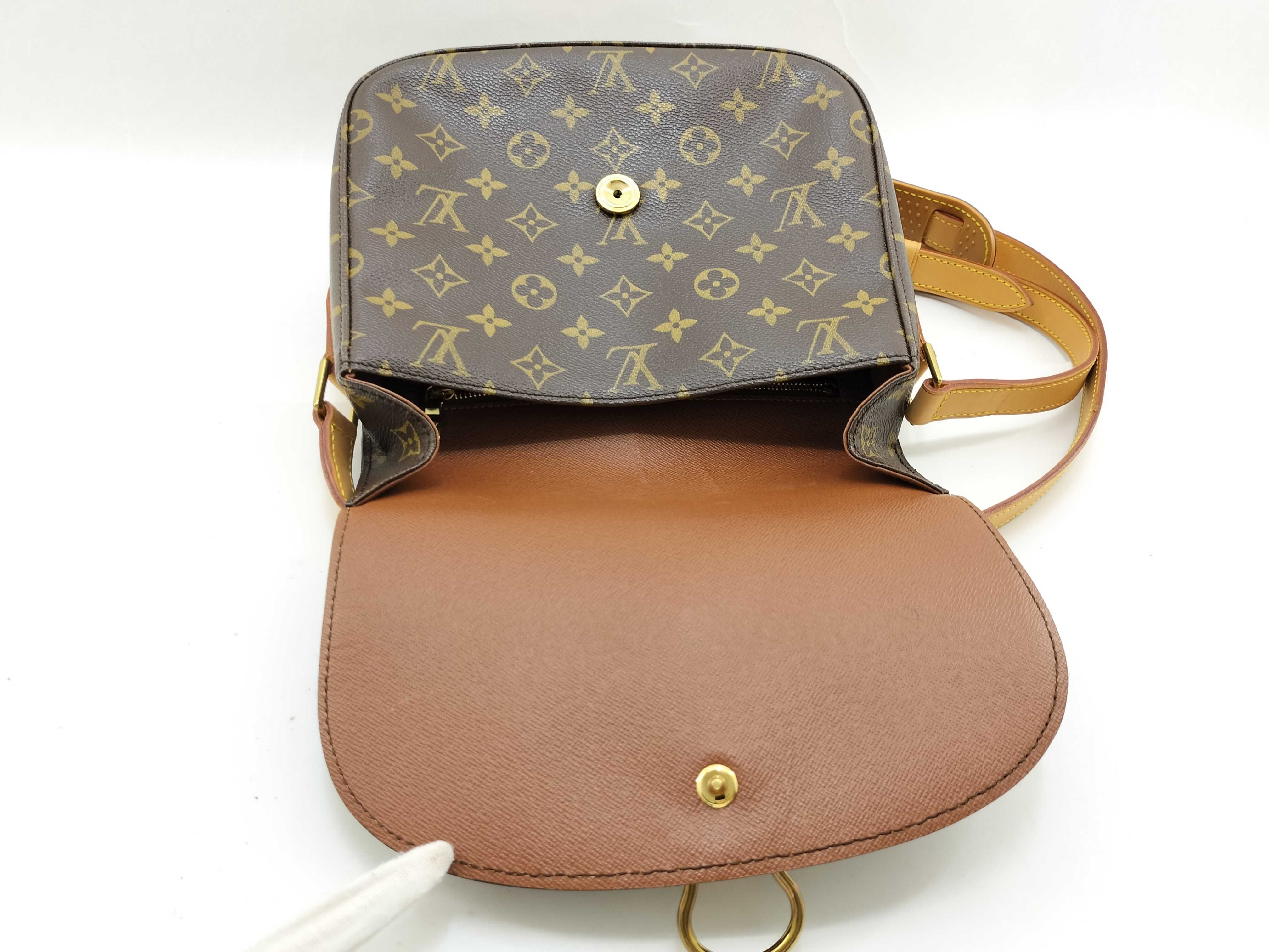 Monogram Shoulder Bag Saint Cloud GM M51242/TH1025 Brown Leather — view 10